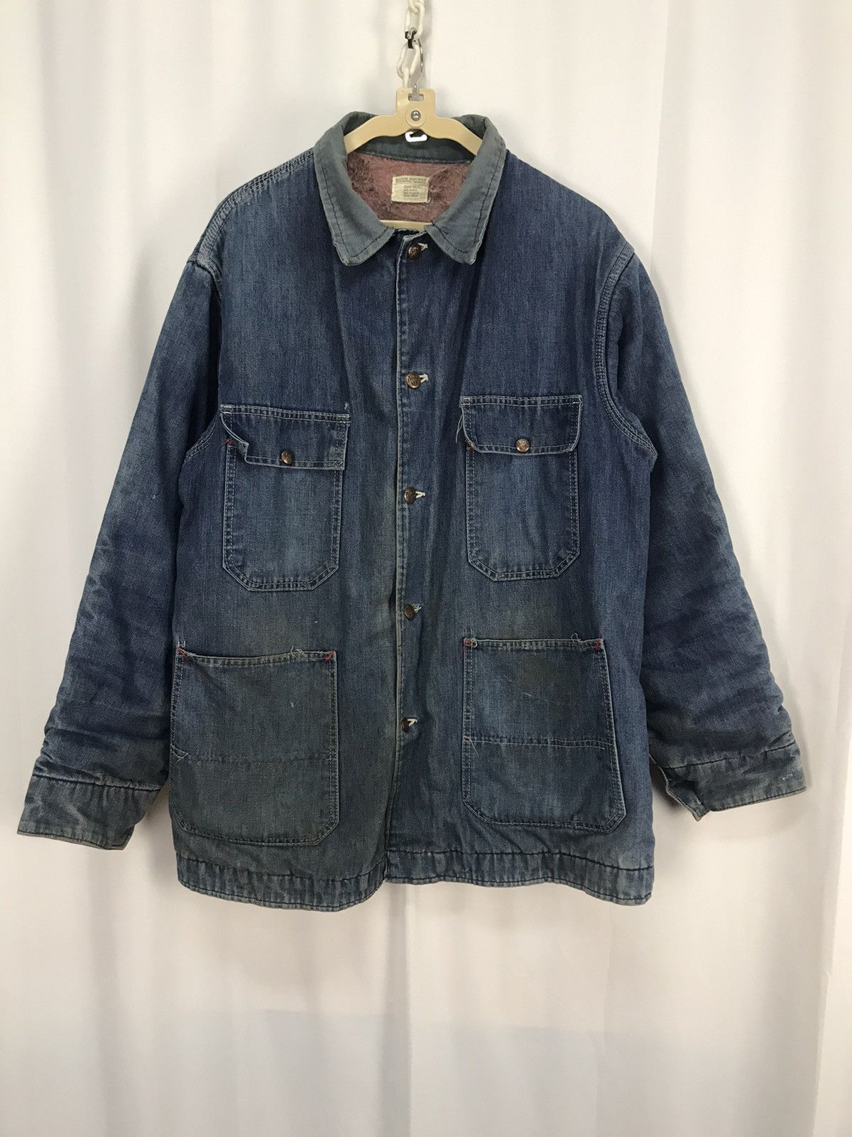 Big Mac Vintage Big Mac distressed workwear jacket Size US L / EU 52-54 / 3 - 7 Thumbnail