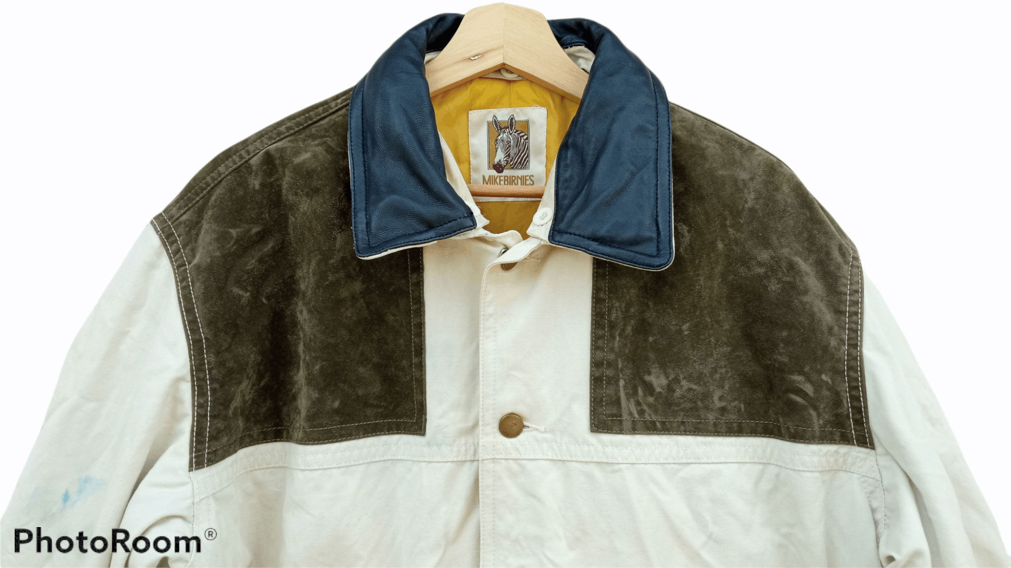 Japanese Brand × Vintage 🔥🔥Vintage MikeBirnies Workwear Chore Jacket Size US L / EU 52-54 / 3 - 12 Thumbnail