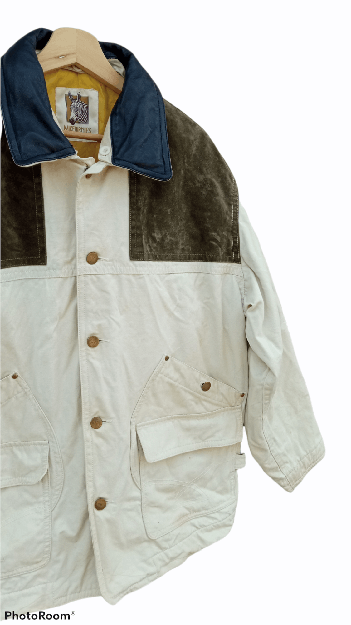 Japanese Brand × Vintage 🔥🔥Vintage MikeBirnies Workwear Chore Jacket Size US L / EU 52-54 / 3 - 5 Thumbnail