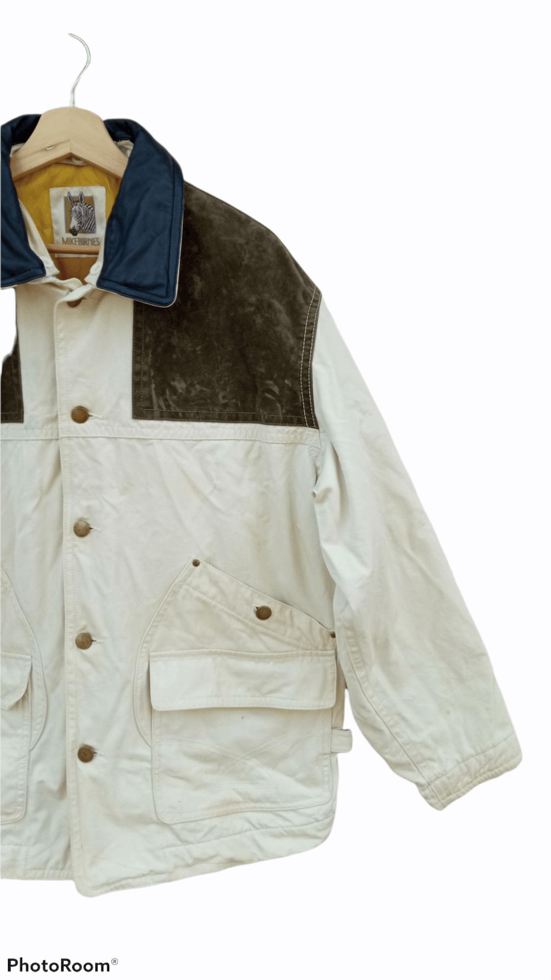 Japanese Brand × Vintage 🔥🔥Vintage MikeBirnies Workwear Chore Jacket Size US L / EU 52-54 / 3 - 3 Thumbnail