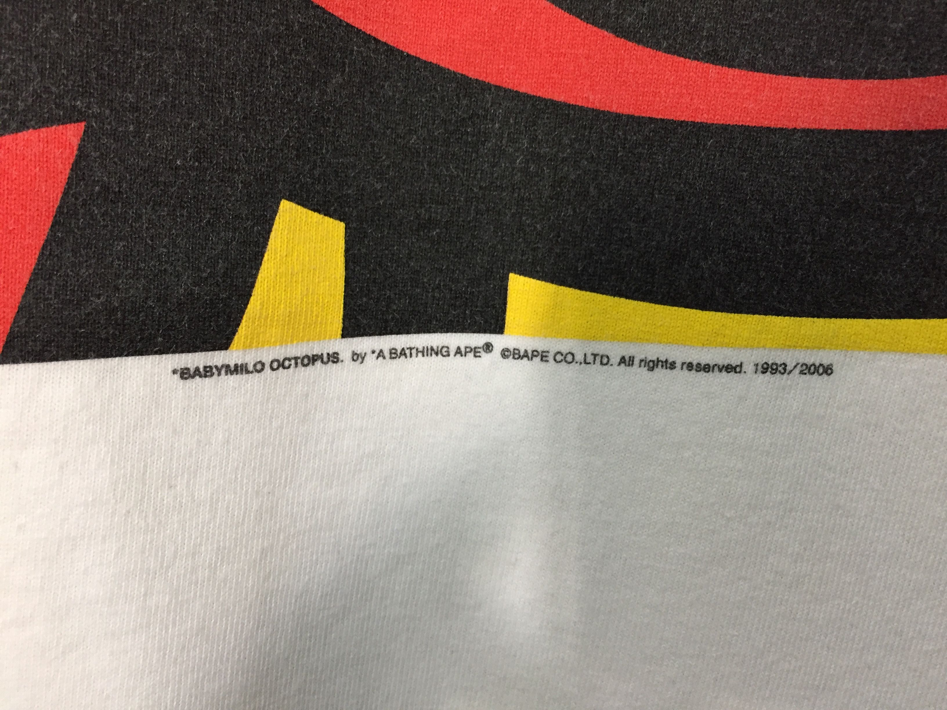 Bape × Nigo 2006 Baby milo octopus tee Size US S / EU 44-46 / 1 - 4 Thumbnail