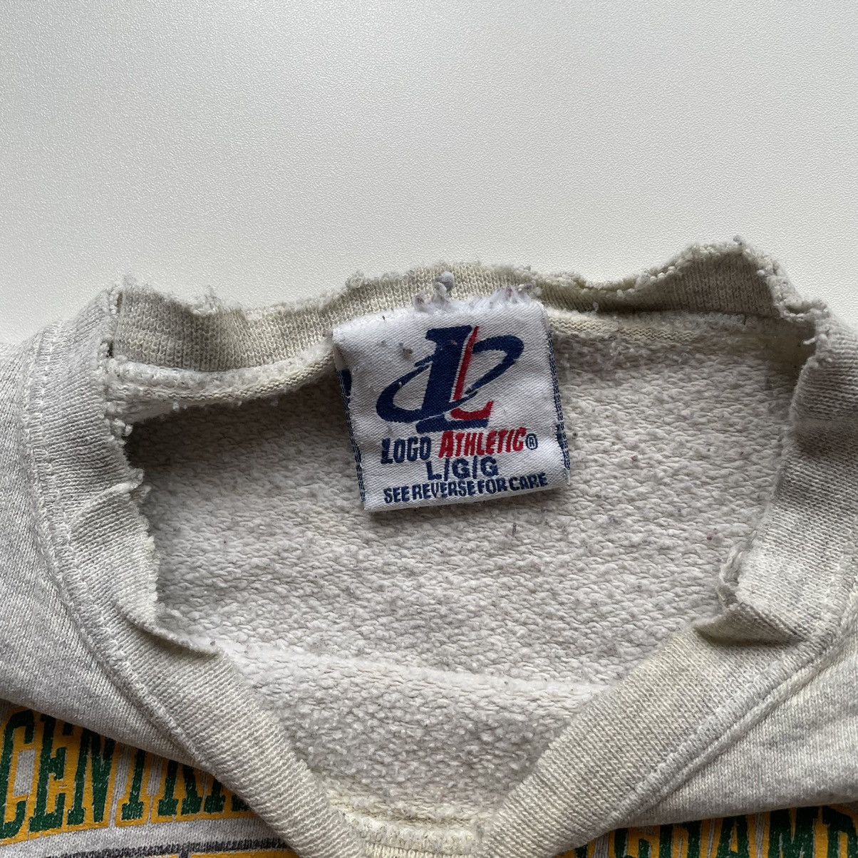 NFL × Vintage Vintage 90s Green Bay Packers NFL Football Graphic Crewneck Size US L / EU 52-54 / 3 - 3 Thumbnail