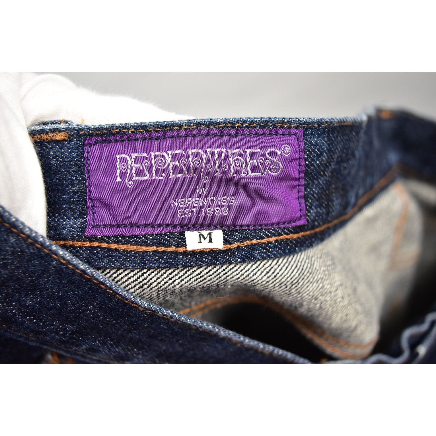Nepenthes standard denim pants indigo 28683 - 832 51 Size US 35 - 3 Thumbnail