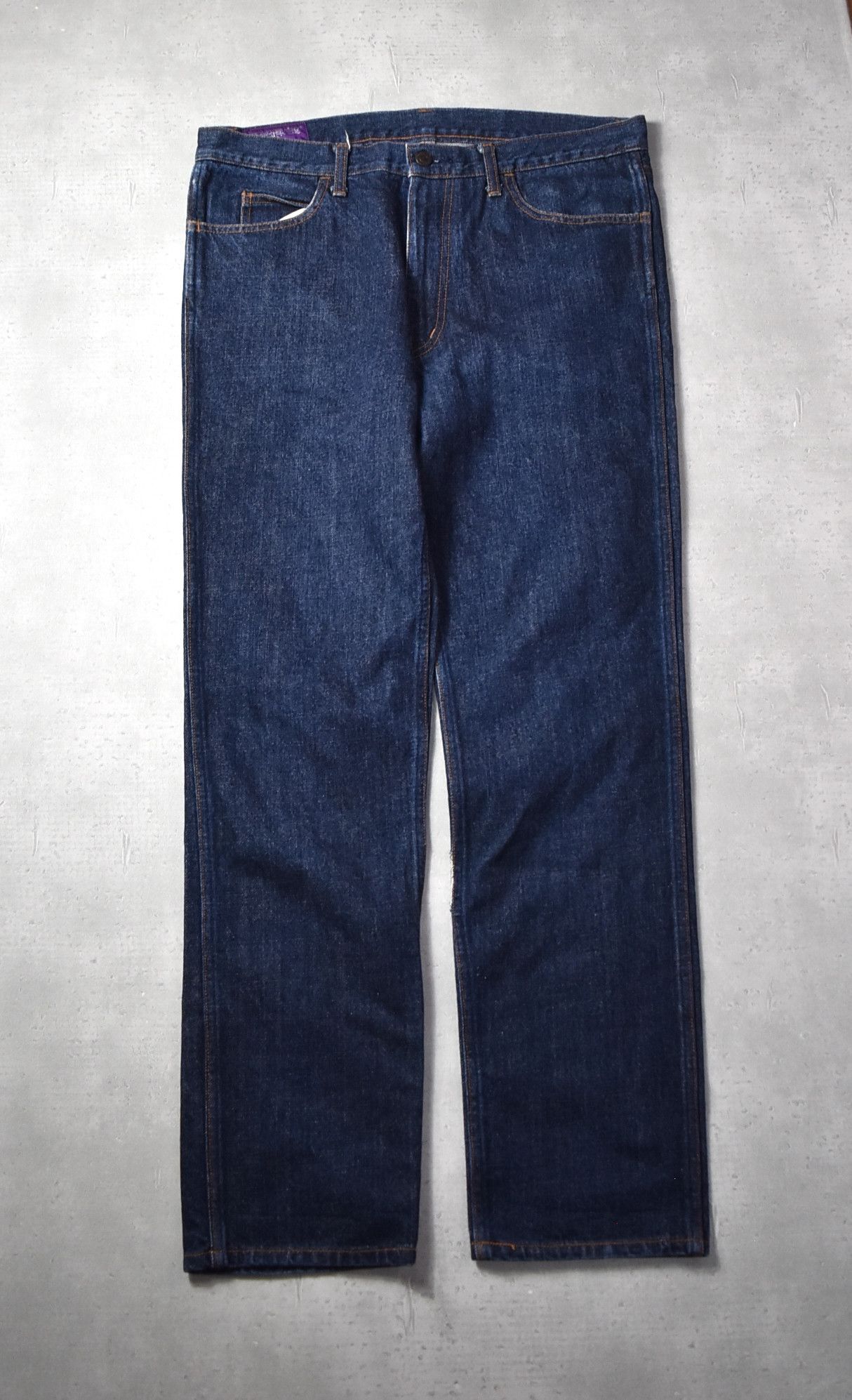 image of Nepenthes New York Standard Denim Pants Indigo 28683 - 832 51 in Navy, Men's (Size 35)
