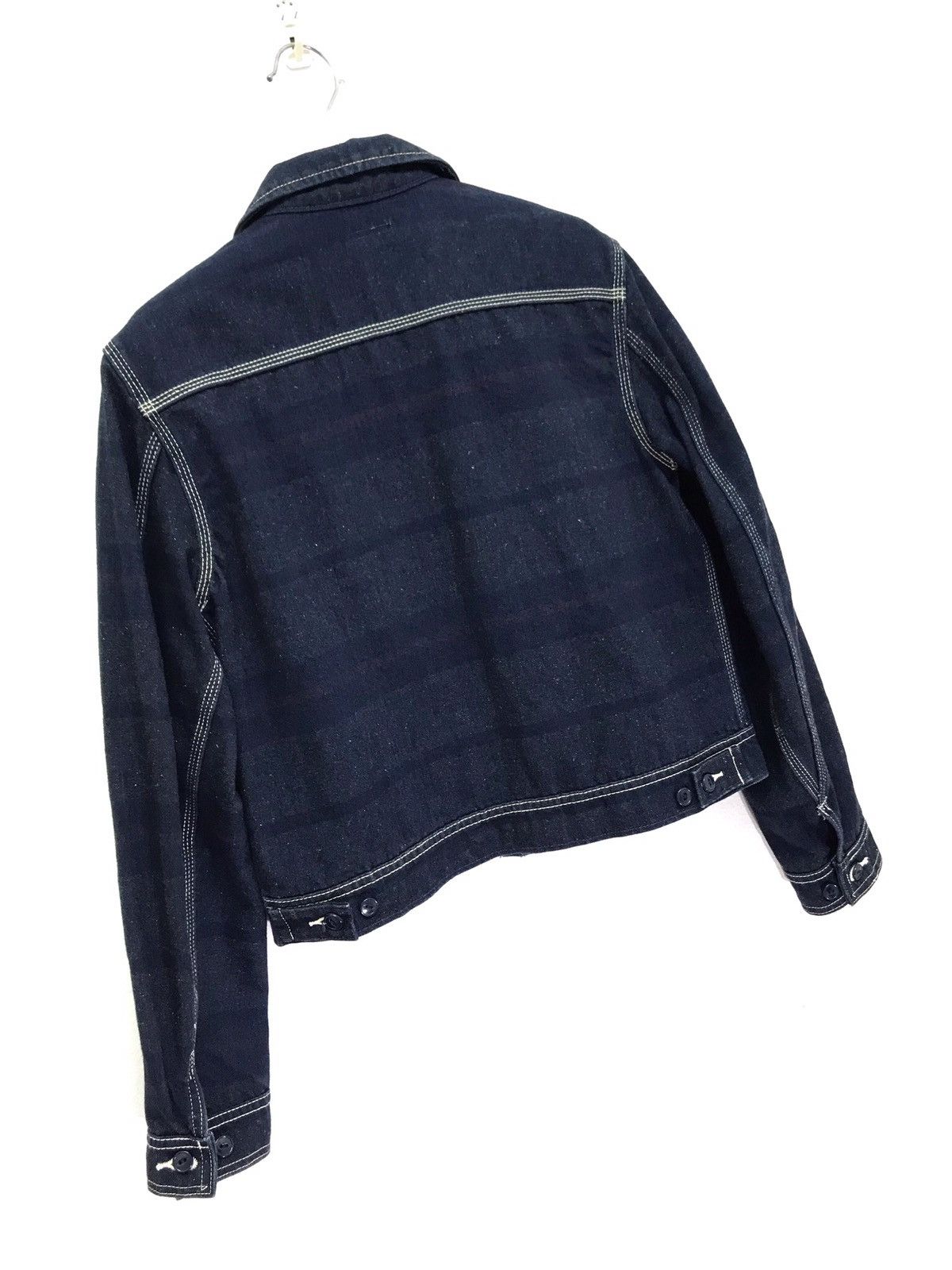 Japanese Brand ⚡Kapital Denim Cropped Jacket Blanket Lining Americana 4🟩7 Size US S / EU 44-46 / 1 - 5 Thumbnail