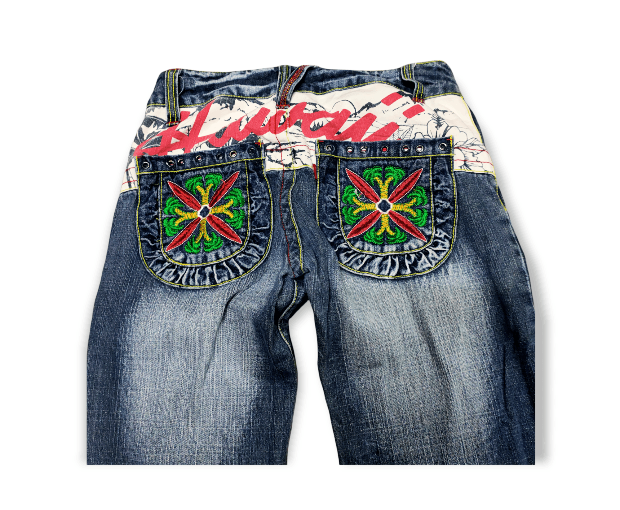 Japanese Brand 💥Japanese Brand Blue Moon Blue Denim💥 Size US 29 - 4 Thumbnail