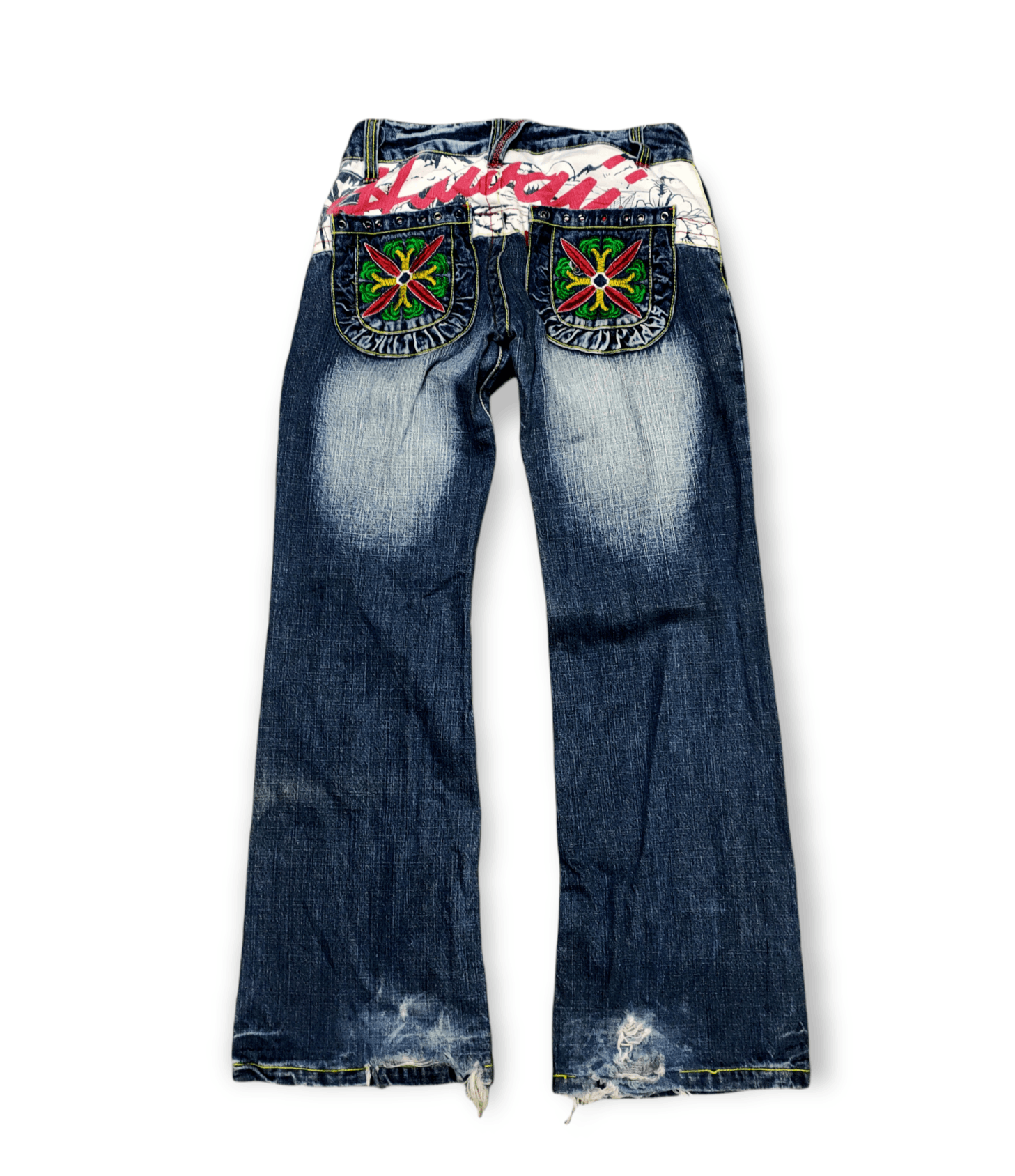 Japanese Brand 💥Japanese Brand Blue Moon Blue Denim💥 Size US 29 - 3 Thumbnail