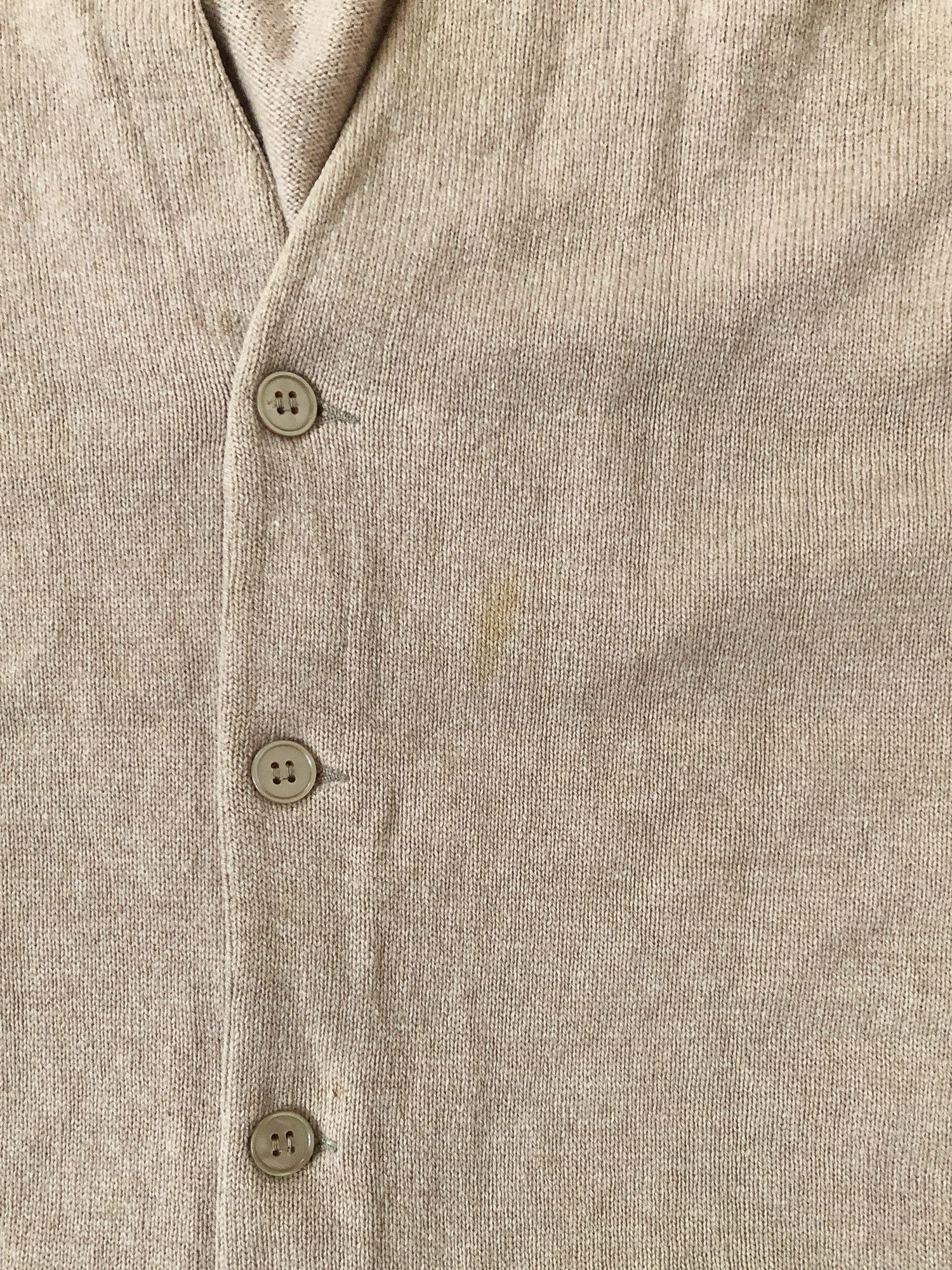Vintage 70s Beige Cardigan Made in England (Aime Leon Dore vibe) Size US M / EU 48-50 / 2 - 6 Thumbnail