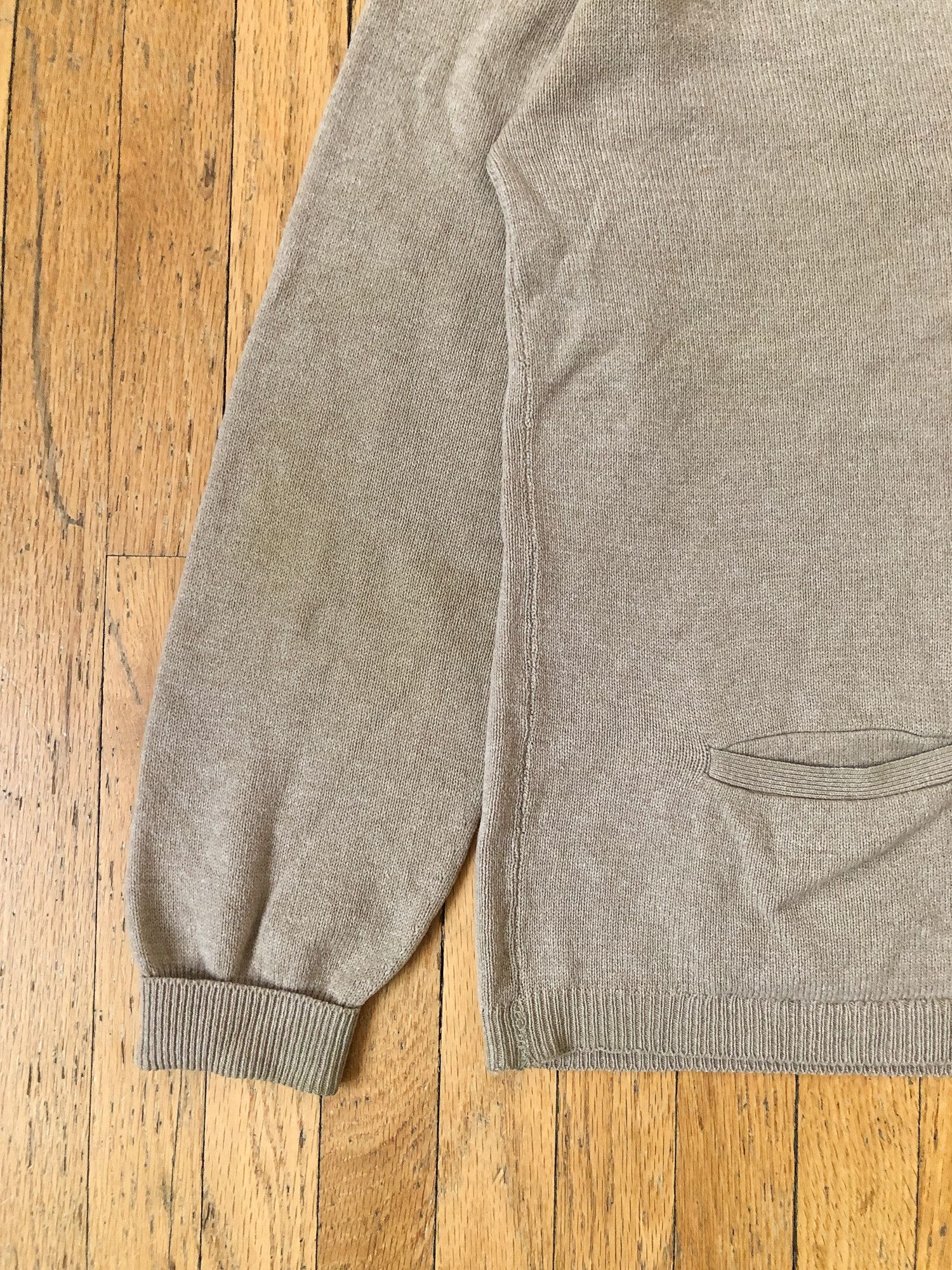 Vintage 70s Beige Cardigan Made in England (Aime Leon Dore vibe) Size US M / EU 48-50 / 2 - 5 Thumbnail