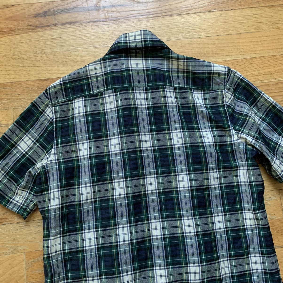 Tricot Comme des Garcons SS2005 Deconstructed Plaid Shirt Size M / US 6-8 / IT 42-44 - 5 Thumbnail