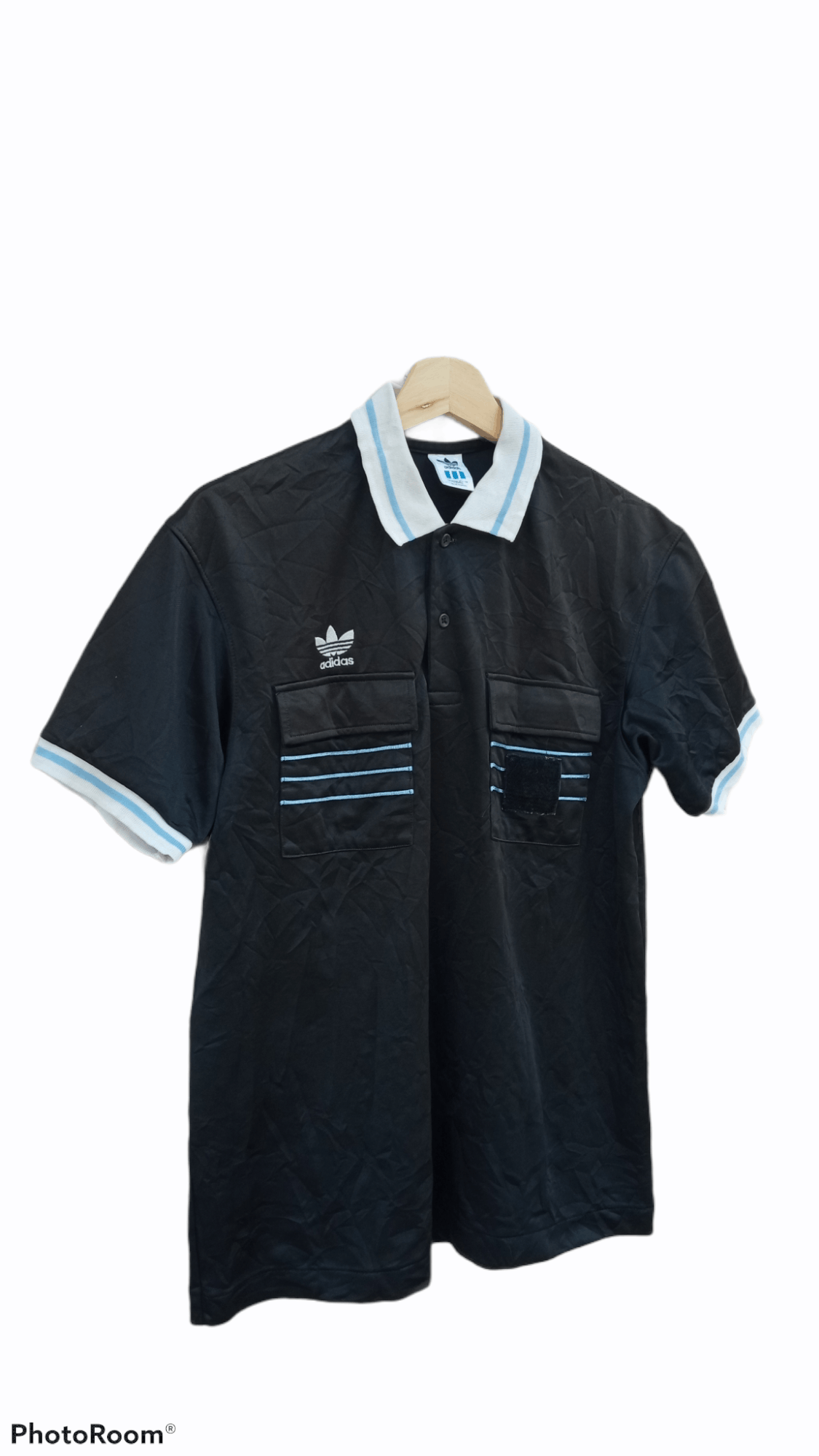 Adidas × Descente × Vintage 🔥🔥Vtg Adidas Descente 3 Stripe Embroidery Logo T-Shirt Size US M / EU 48-50 / 2 - 2 Thumbnail
