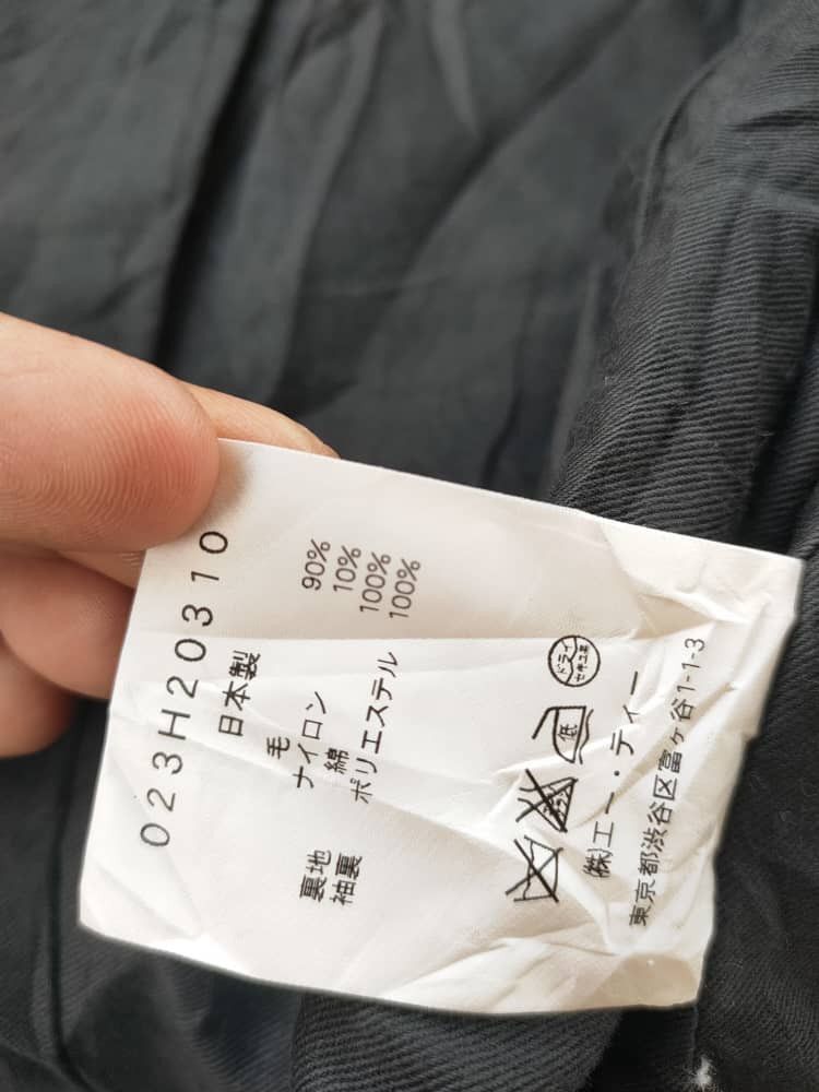 ATSURO TAYAMA A/T Atsuro Tayama Wool Jacket Size XS / US 0-2 / IT 36-38 - 4 Thumbnail