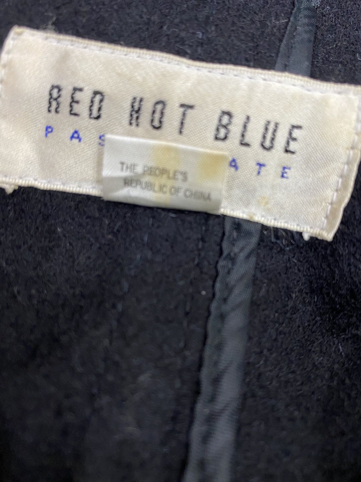 Designer × Rei Kawakubo Full black made in japan Wool Duffle coat by Red Hot Blue Size US XL / EU 56 / 4 - 7 Thumbnail