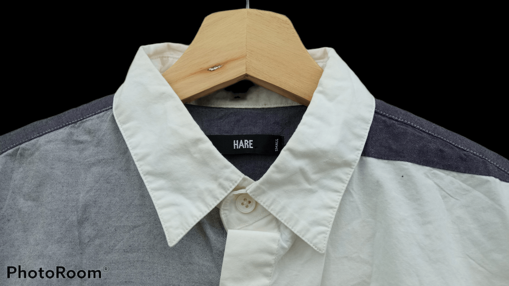 HARE × Japanese Brand 🔥🔥Japanese Brand Hare Patchwork Button Up Shirt Size US S / EU 44-46 / 1 - 9 Thumbnail
