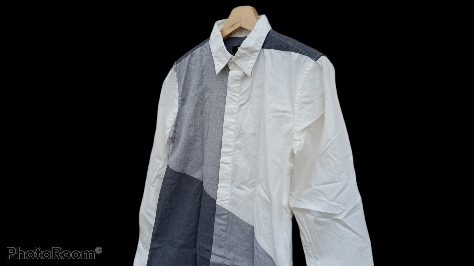 HARE × Japanese Brand 🔥🔥Japanese Brand Hare Patchwork Button Up Shirt Size US S / EU 44-46 / 1 - 7 Thumbnail