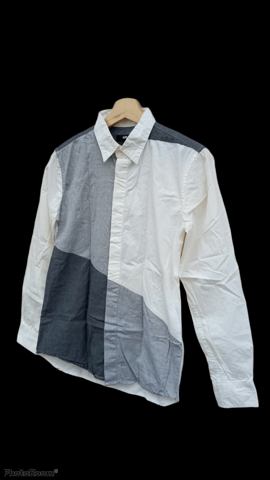 HARE × Japanese Brand 🔥🔥Japanese Brand Hare Patchwork Button Up Shirt Size US S / EU 44-46 / 1 - 3 Thumbnail