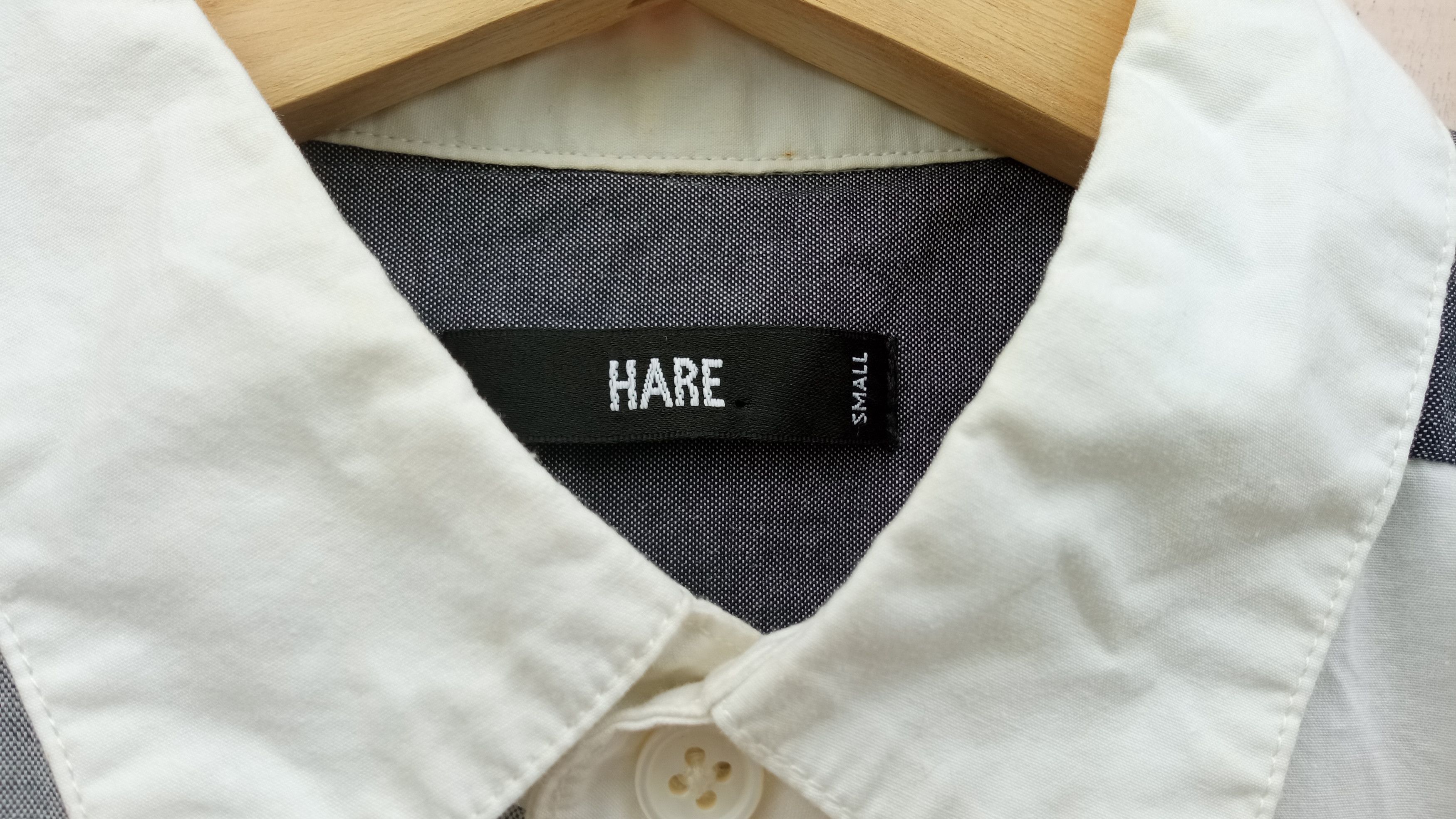 HARE × Japanese Brand 🔥🔥Japanese Brand Hare Patchwork Button Up Shirt Size US S / EU 44-46 / 1 - 10 Thumbnail