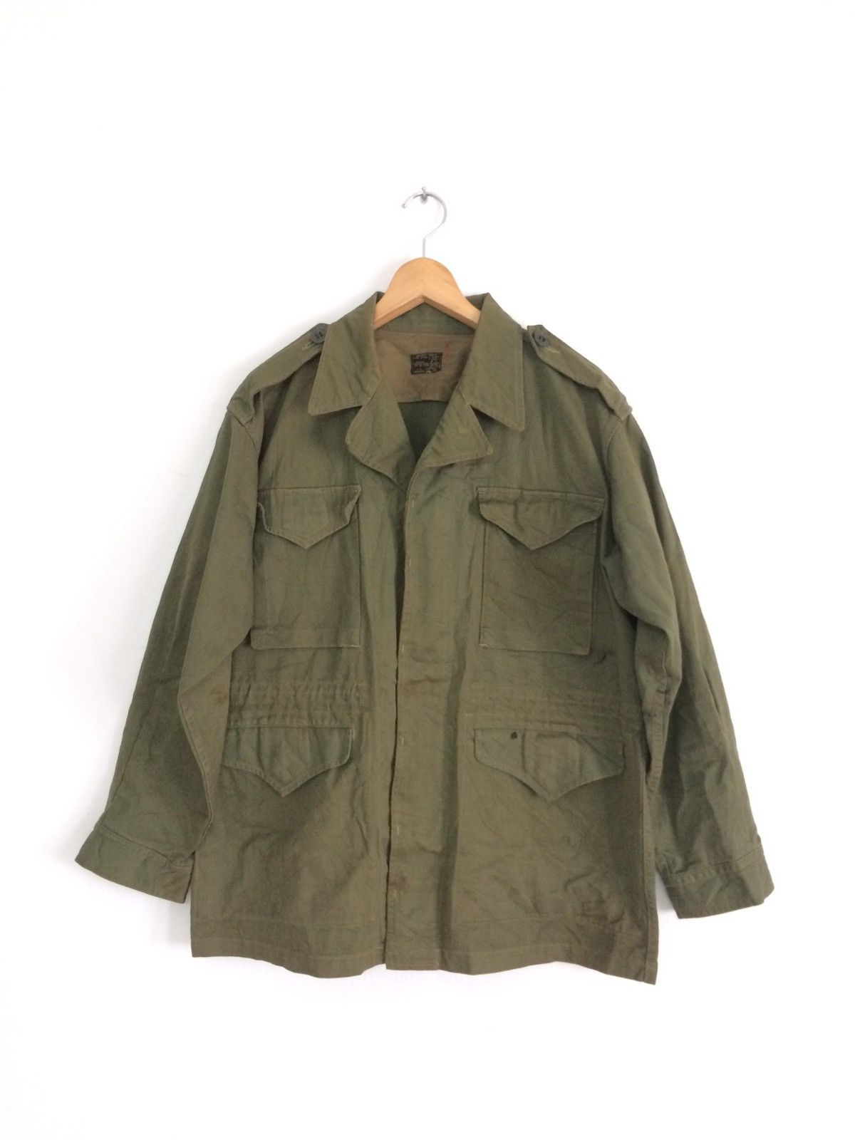 Vintage 🔥🔥Vintage USAF Military Army Jacket Size US L / EU 52-54 / 3 - 1 Thumbnail