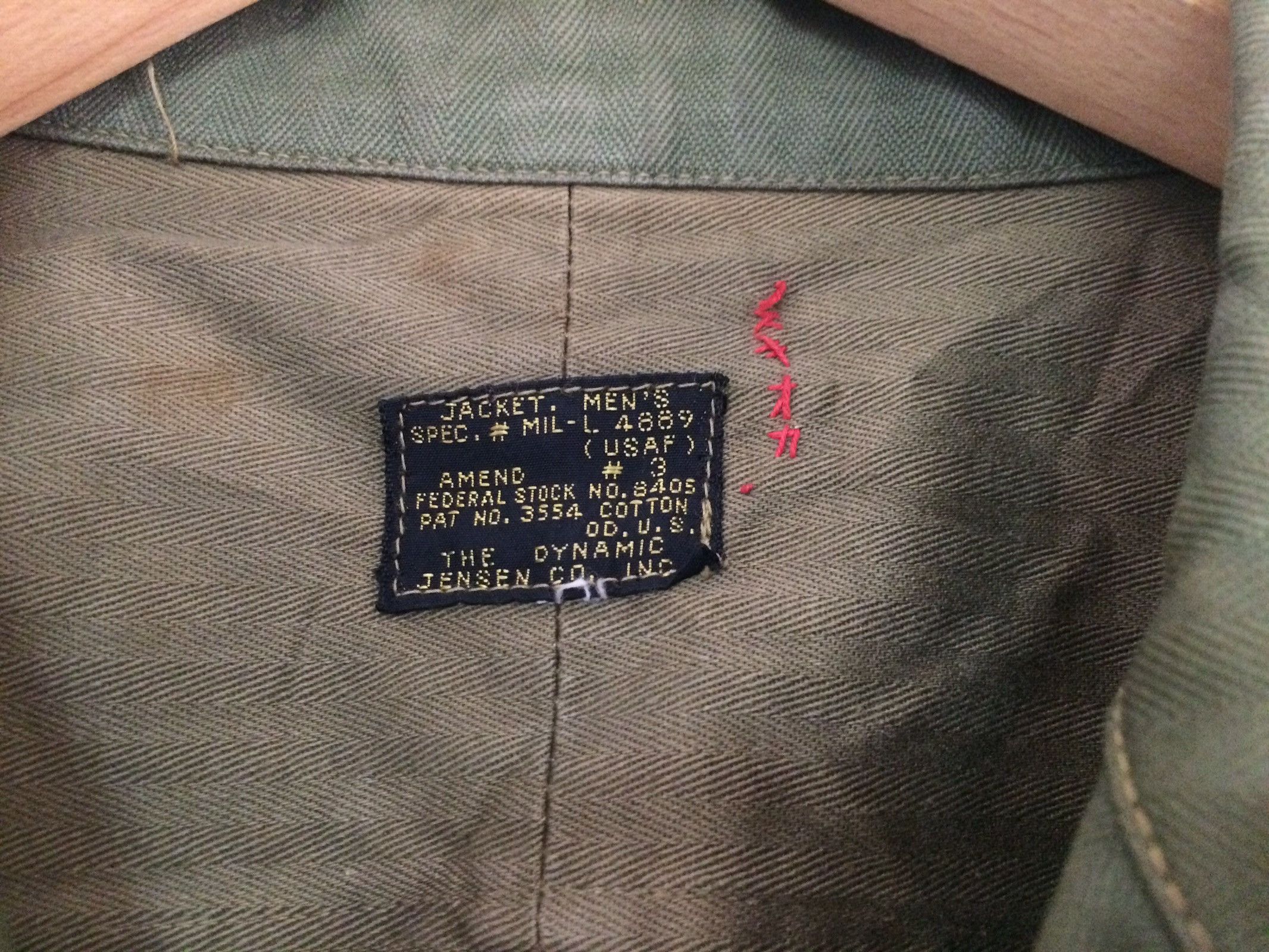 Vintage 🔥🔥Vintage USAF Military Army Jacket Size US L / EU 52-54 / 3 - 3 Thumbnail
