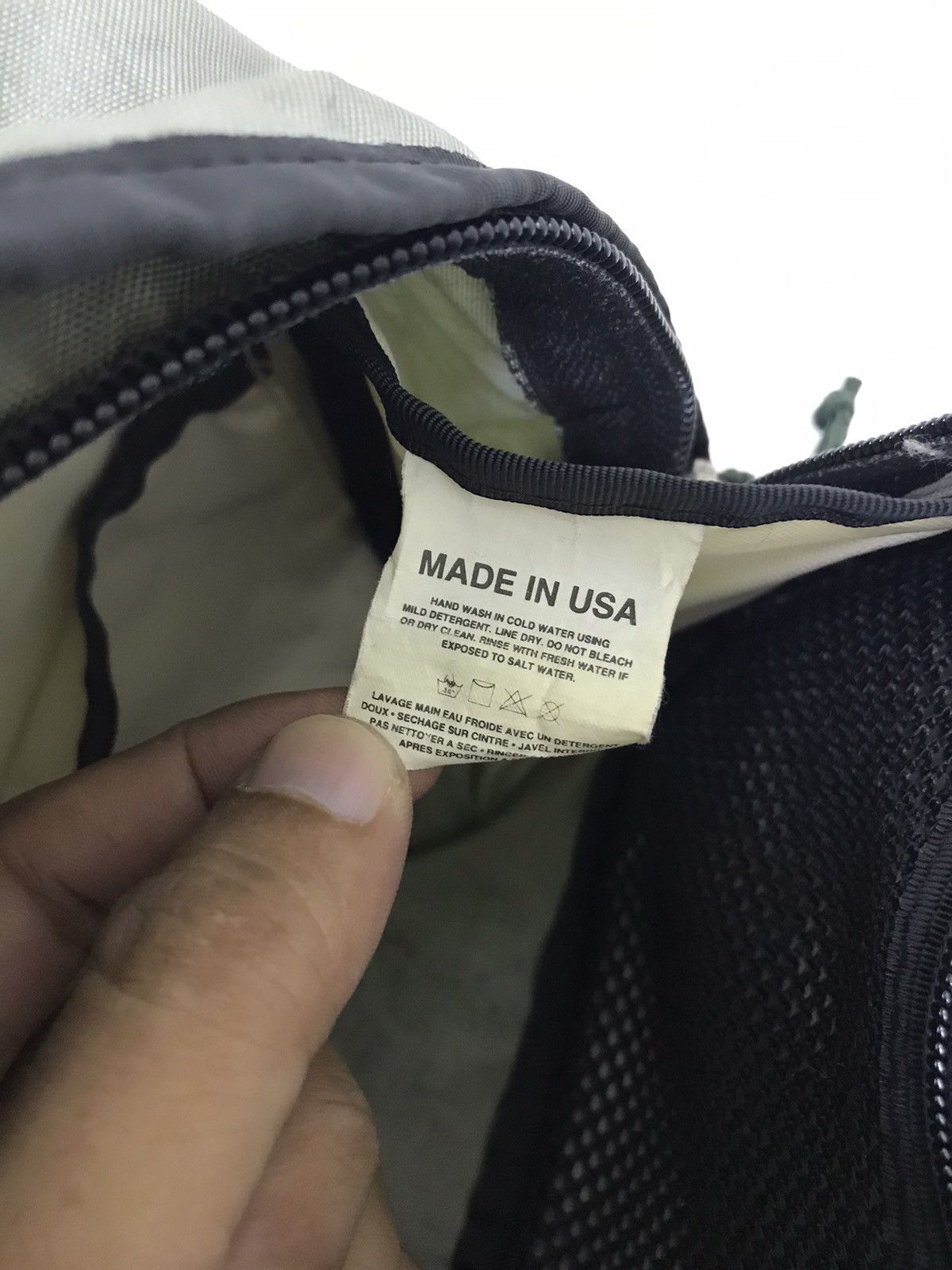 Patagonia Rare Vtg 90s Patagonia Waist Bag Made in USA 8🟩 Size ONE SIZE - 7 Thumbnail