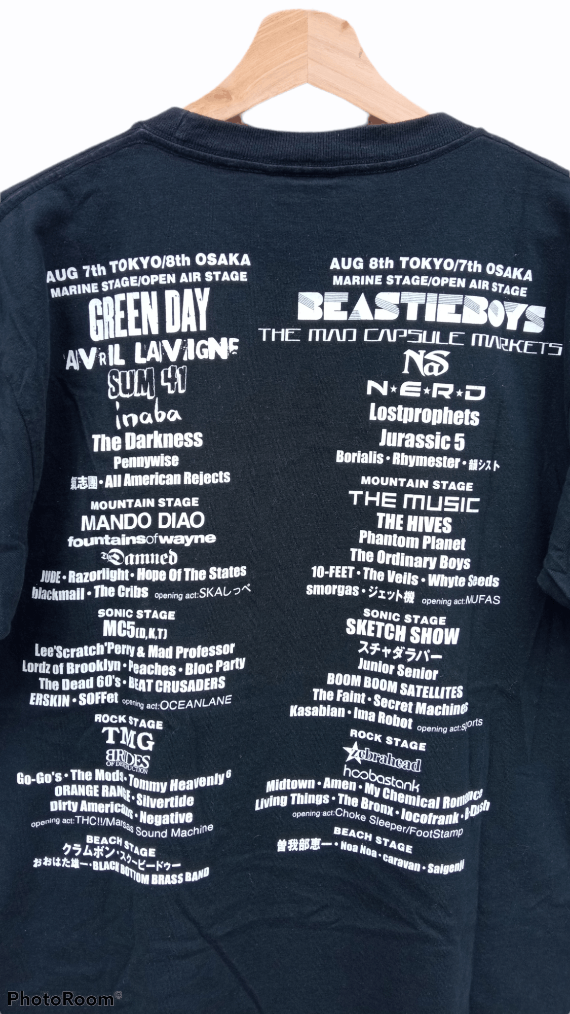 Band Tees × Vintage 🔥🔥Vintage Summer Sonic Music Festival T-Shirt Size US L / EU 52-54 / 3 - 23 Thumbnail