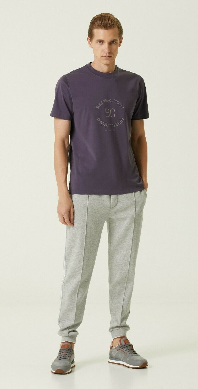 Brunello Cucinelli BRUNELLO CUCINELLI purple regular fit slogan t-shirt Small Size US S / EU 44-46 / 1 - 3 Thumbnail
