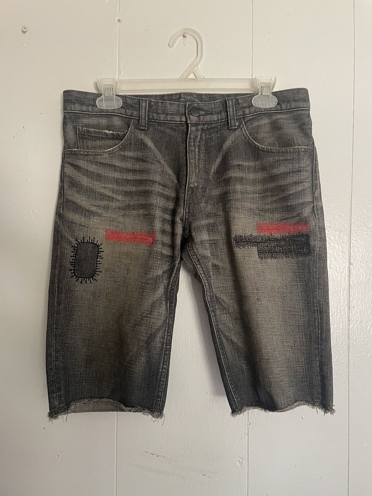 Number (N)ine “Nighcrawler” Denim Shorts