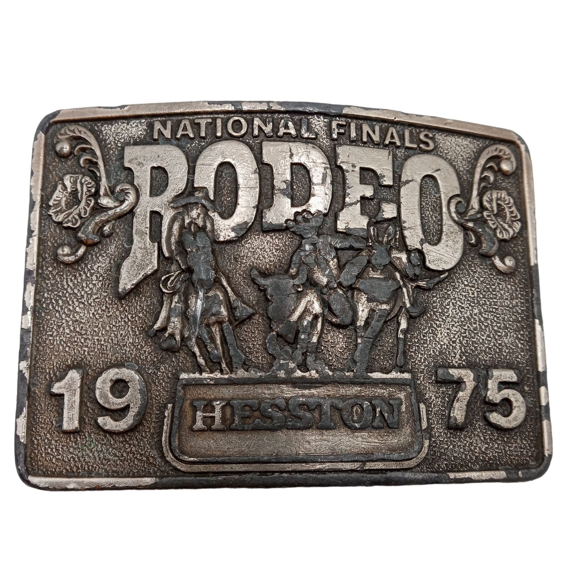 Nfr National Final Rodéo 77 Hesston Bull Rider Équitation Pro NOS Vtg - Foto 6