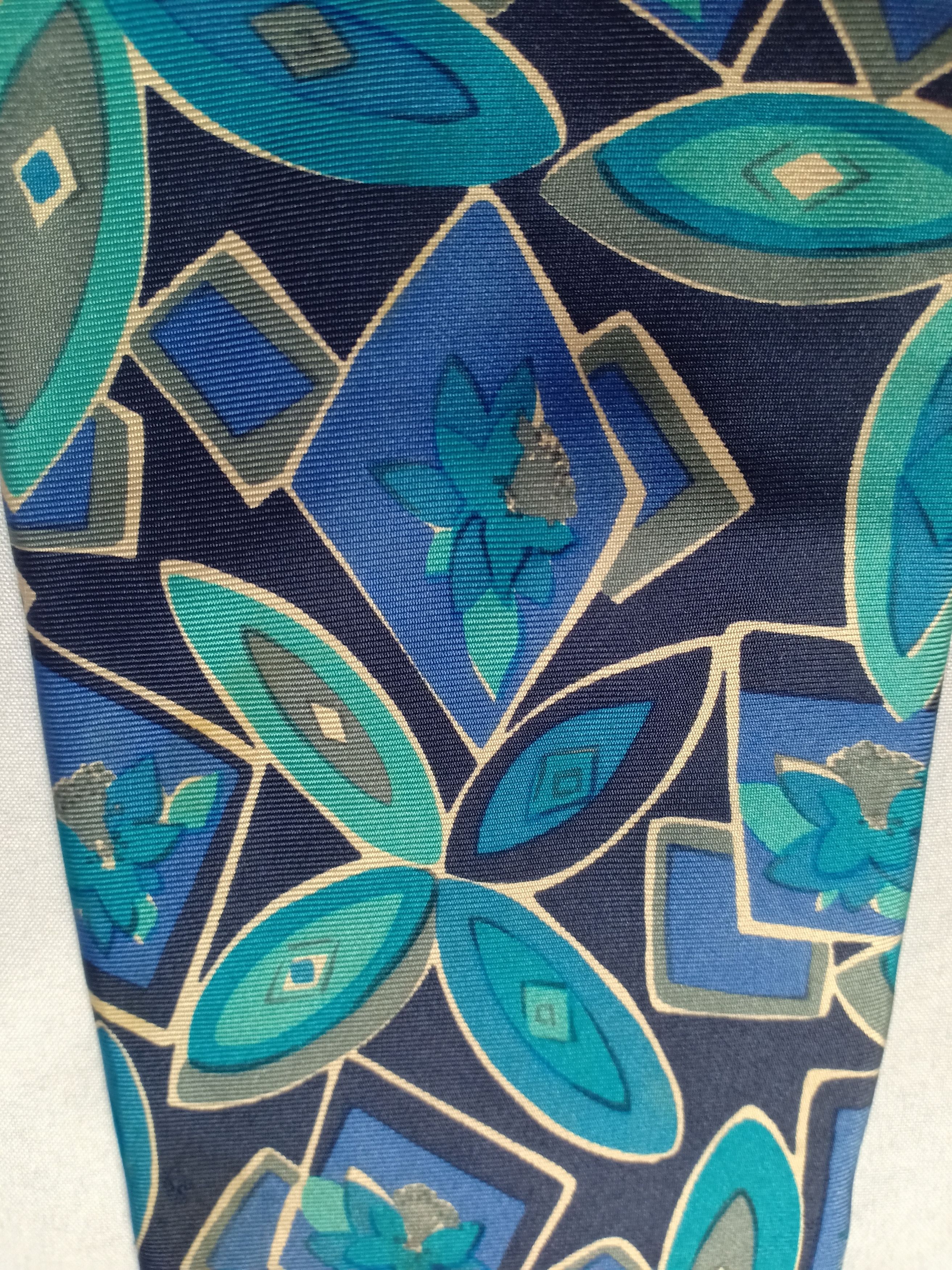 Pierre Balmain Pierre Balmain 100% Silk Tie Floral Made in Italy Size ONE SIZE - 2 Thumbnail