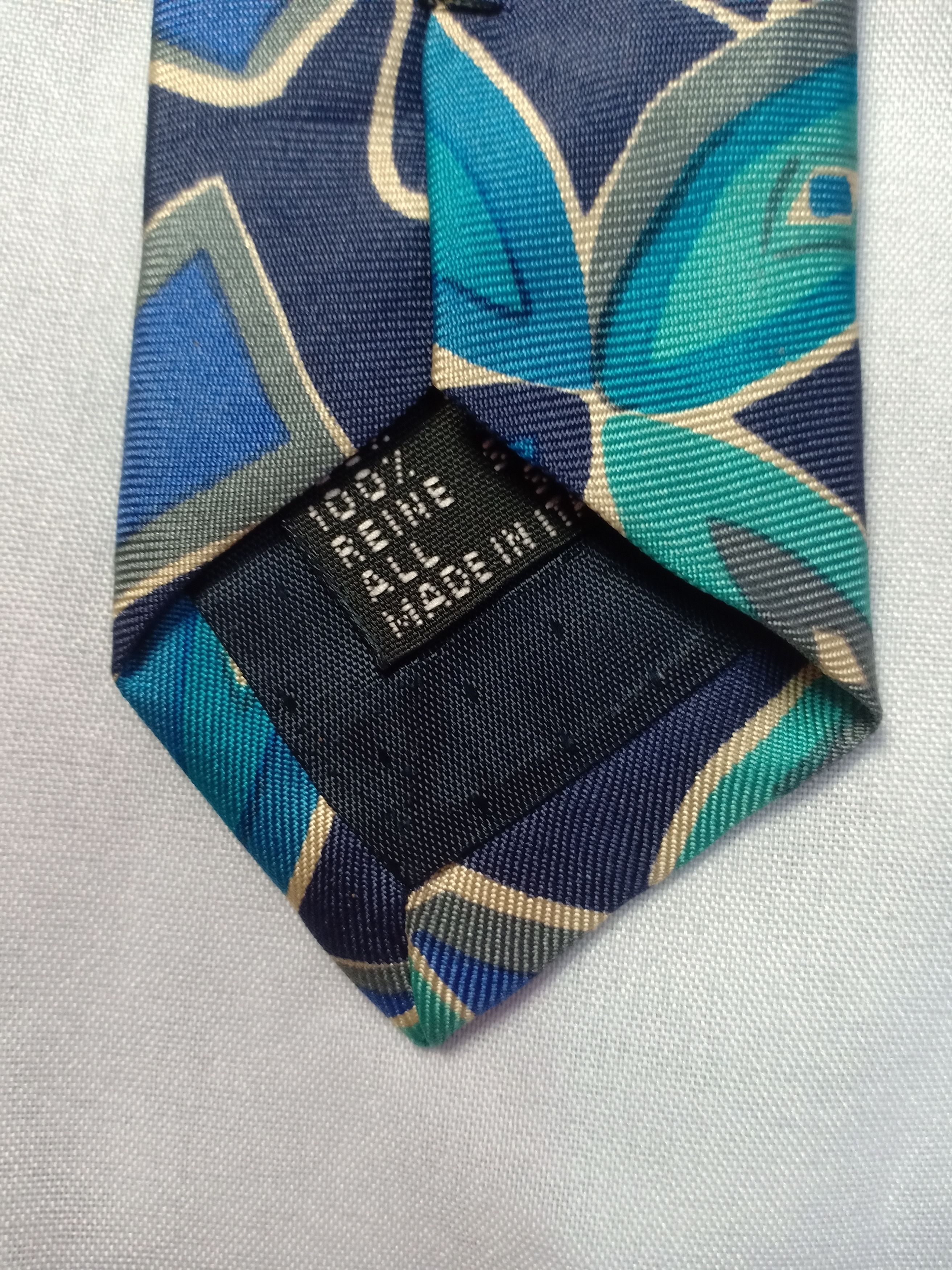 Pierre Balmain Pierre Balmain 100% Silk Tie Floral Made in Italy Size ONE SIZE - 5 Thumbnail