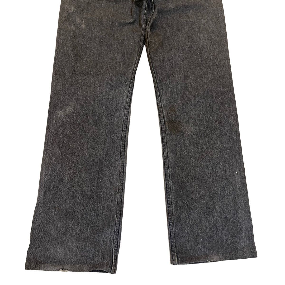 Levi's 90s Levi's 501 Distressed Black Denim W 33 L 31.5 Size US 33 - 14 Thumbnail