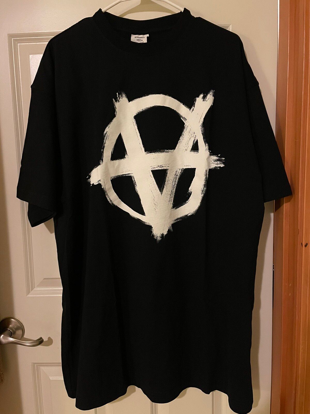 Vetements Vetemens Limited Edition Anarchy Oversized T-Shirt | Grailed