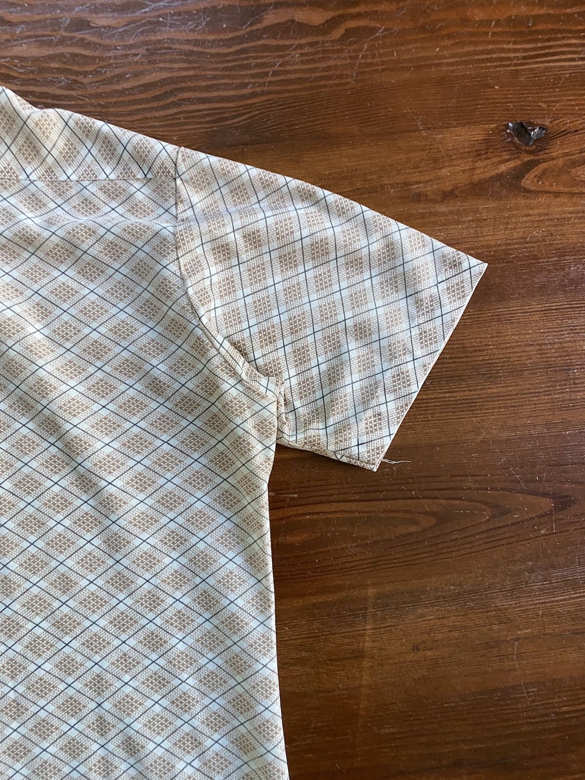 Retrofit Vintage 60’s Montgomery Ward Plaid Polyester Style Button Up Size US L / EU 52-54 / 3 - 10 Thumbnail