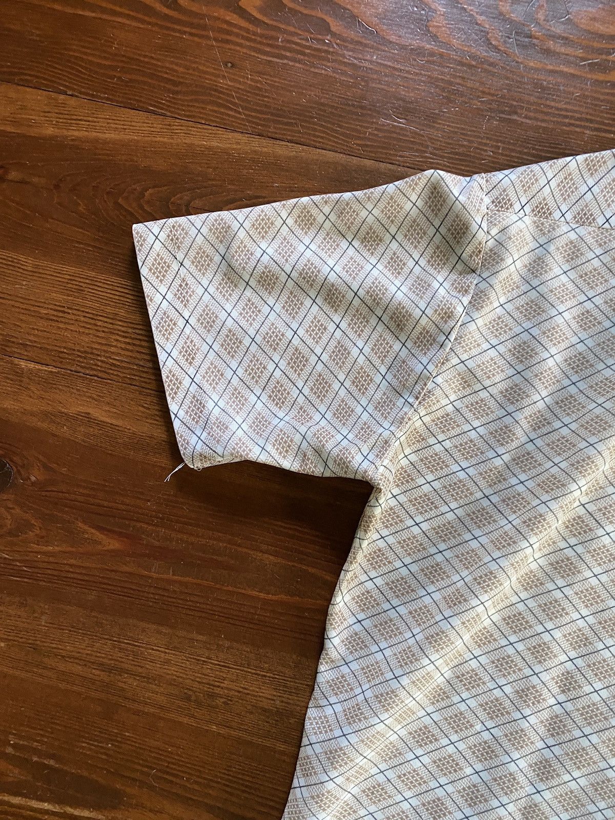Retrofit Vintage 60’s Montgomery Ward Plaid Polyester Style Button Up Size US L / EU 52-54 / 3 - 11 Thumbnail