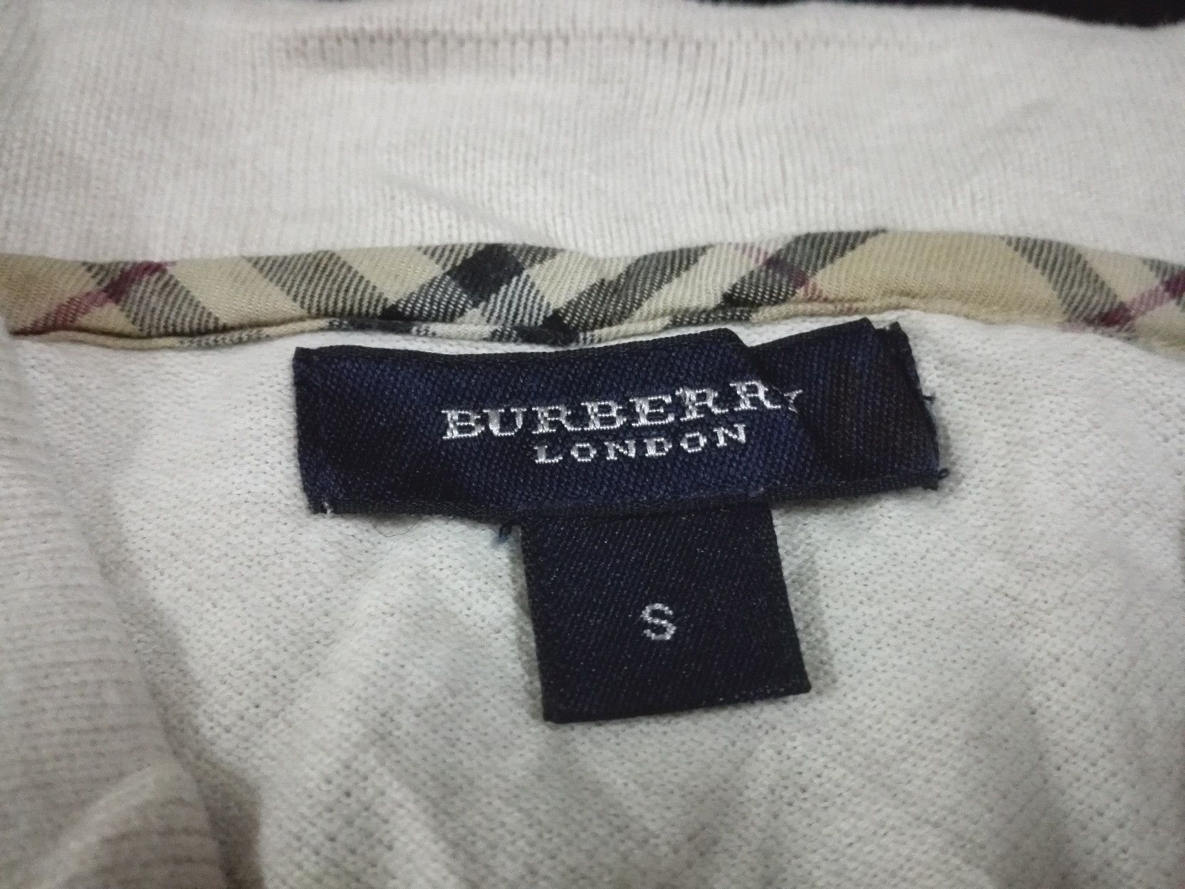 Burberry BURBERRY LONDON Casual Long Sleeve Polo Tee Size US S / EU 44-46 / 1 - 4 Thumbnail