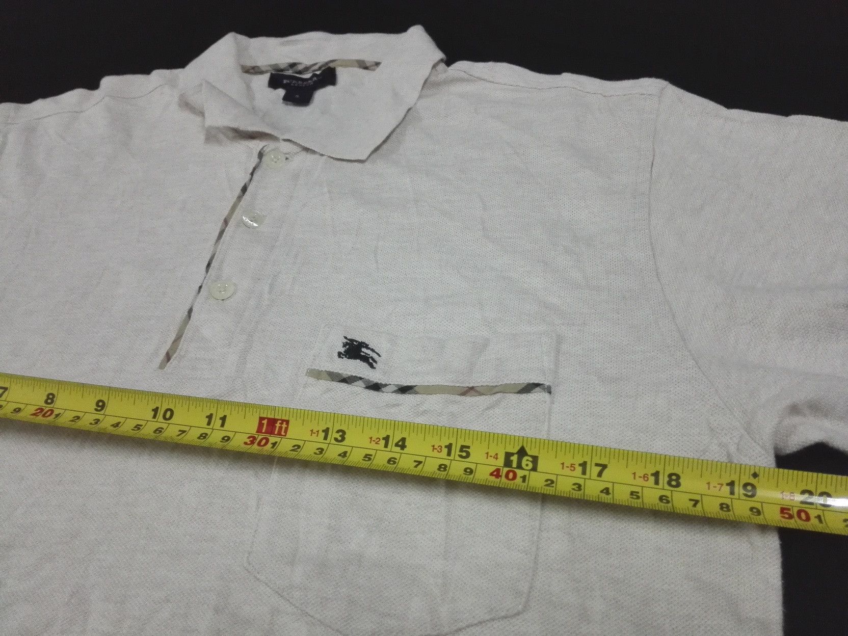 Burberry BURBERRY LONDON Casual Long Sleeve Polo Tee Size US S / EU 44-46 / 1 - 7 Thumbnail
