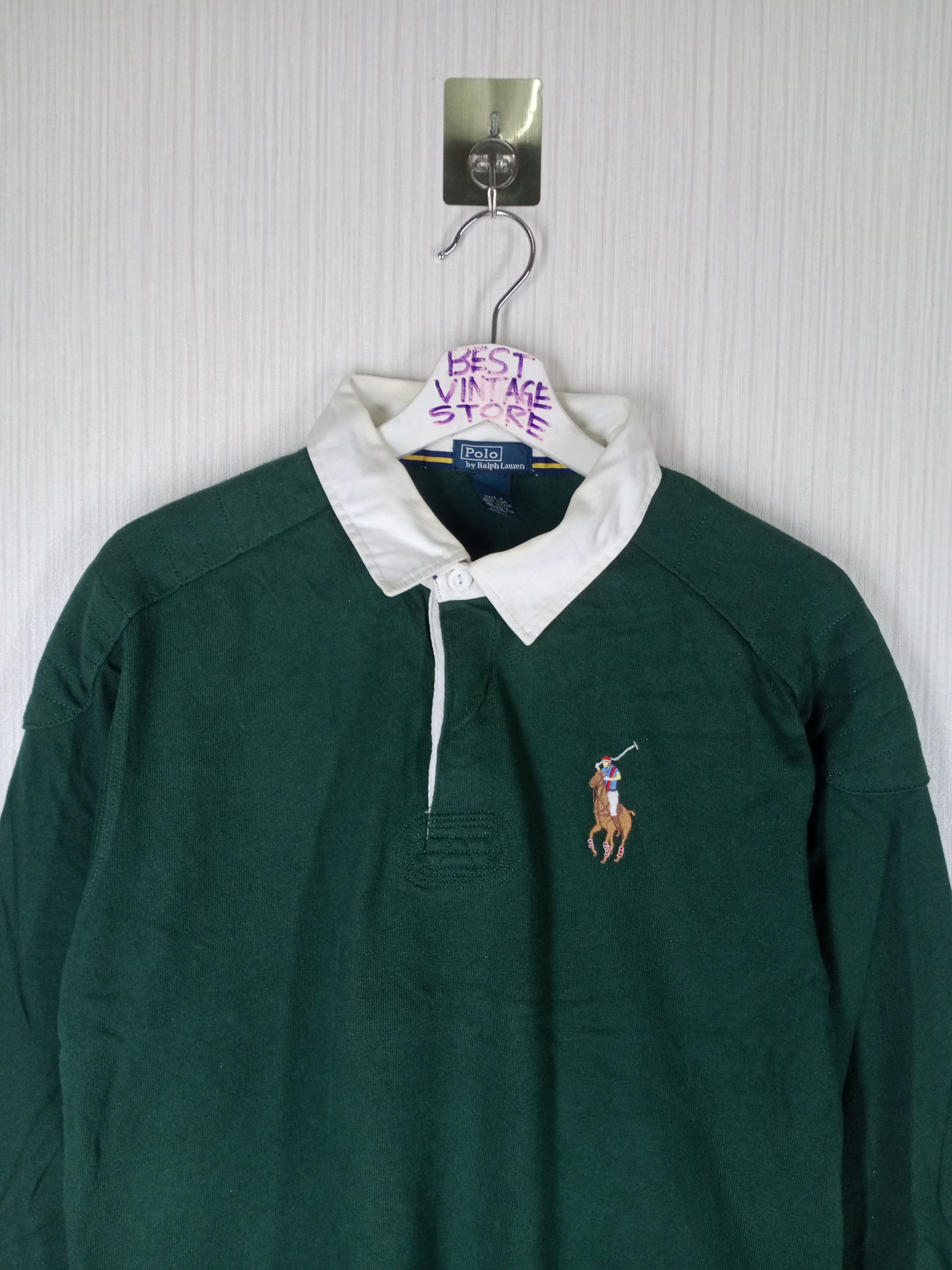 Polo Ralph Lauren Vintage Polo Ralph Lauren Rugby Size US M / EU 48-50 / 2 - 1 Thumbnail