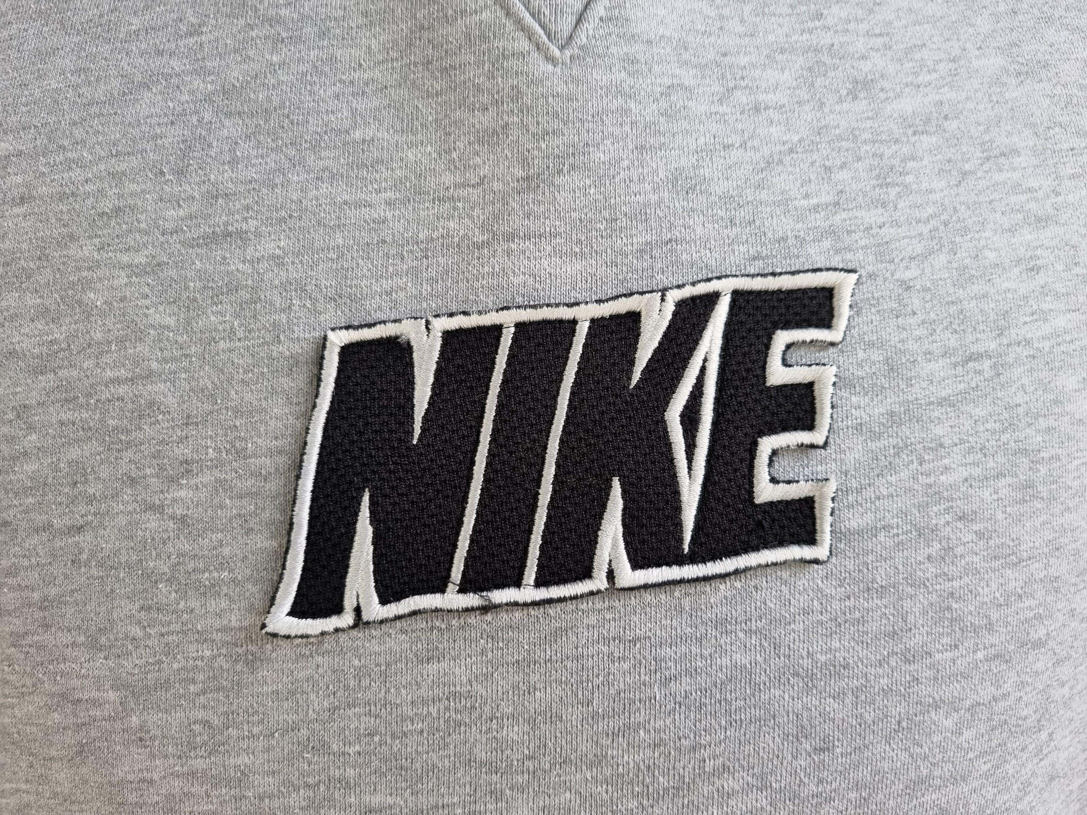 Nike × Vintage Rare 90s NIKE Box Logo Vintage Sweatshirt Rare Size US XL / EU 56 / 4 - 8 Thumbnail