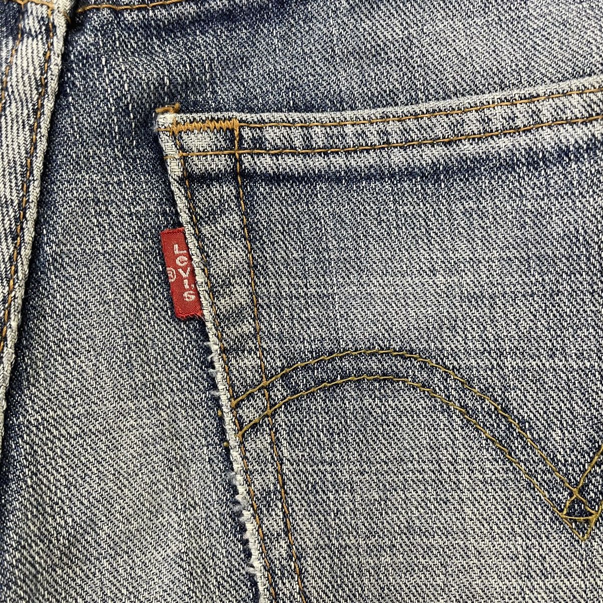 Levi's × Vintage 90s Levis 533 Faded Blue Distressed Denim Size US 30 / EU 46 - 11 Thumbnail