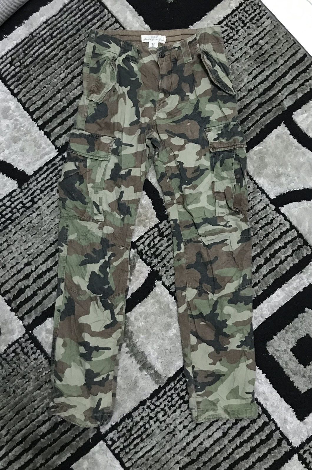 29x29 army camouflage cargo pants