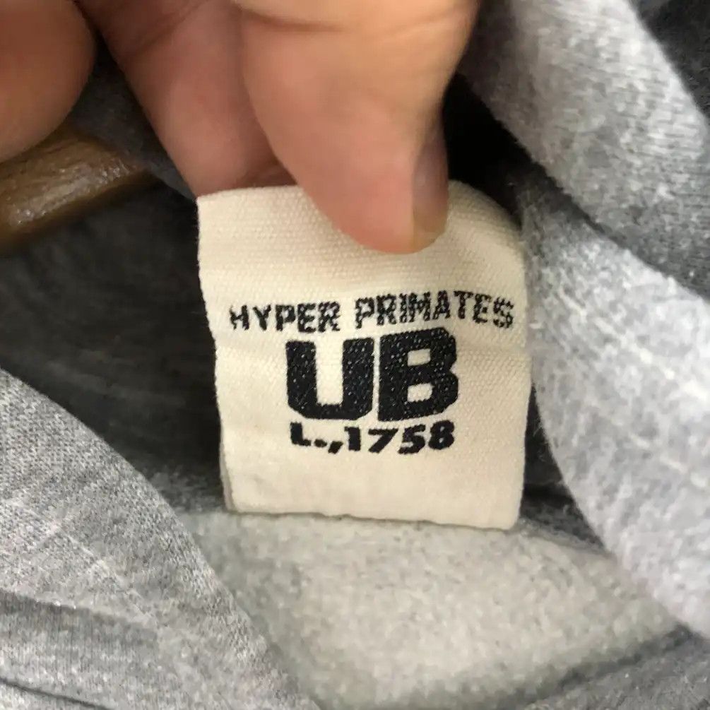 Japanese Brand × Vintage Vintage Uittg Baby Milo Cafe Buger Grey Hoodies #0065 Size US M / EU 48-50 / 2 - 8 Thumbnail