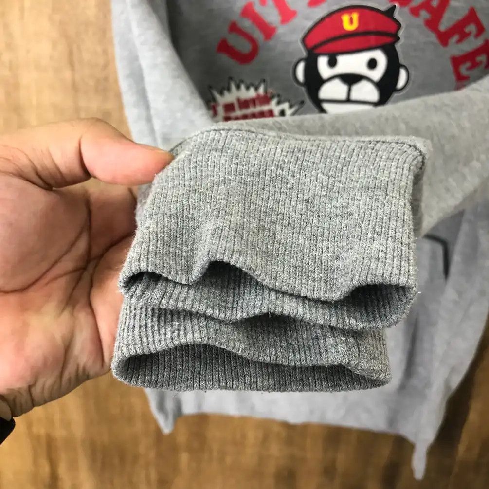 Japanese Brand × Vintage Vintage Uittg Baby Milo Cafe Buger Grey Hoodies #0065 Size US M / EU 48-50 / 2 - 5 Thumbnail