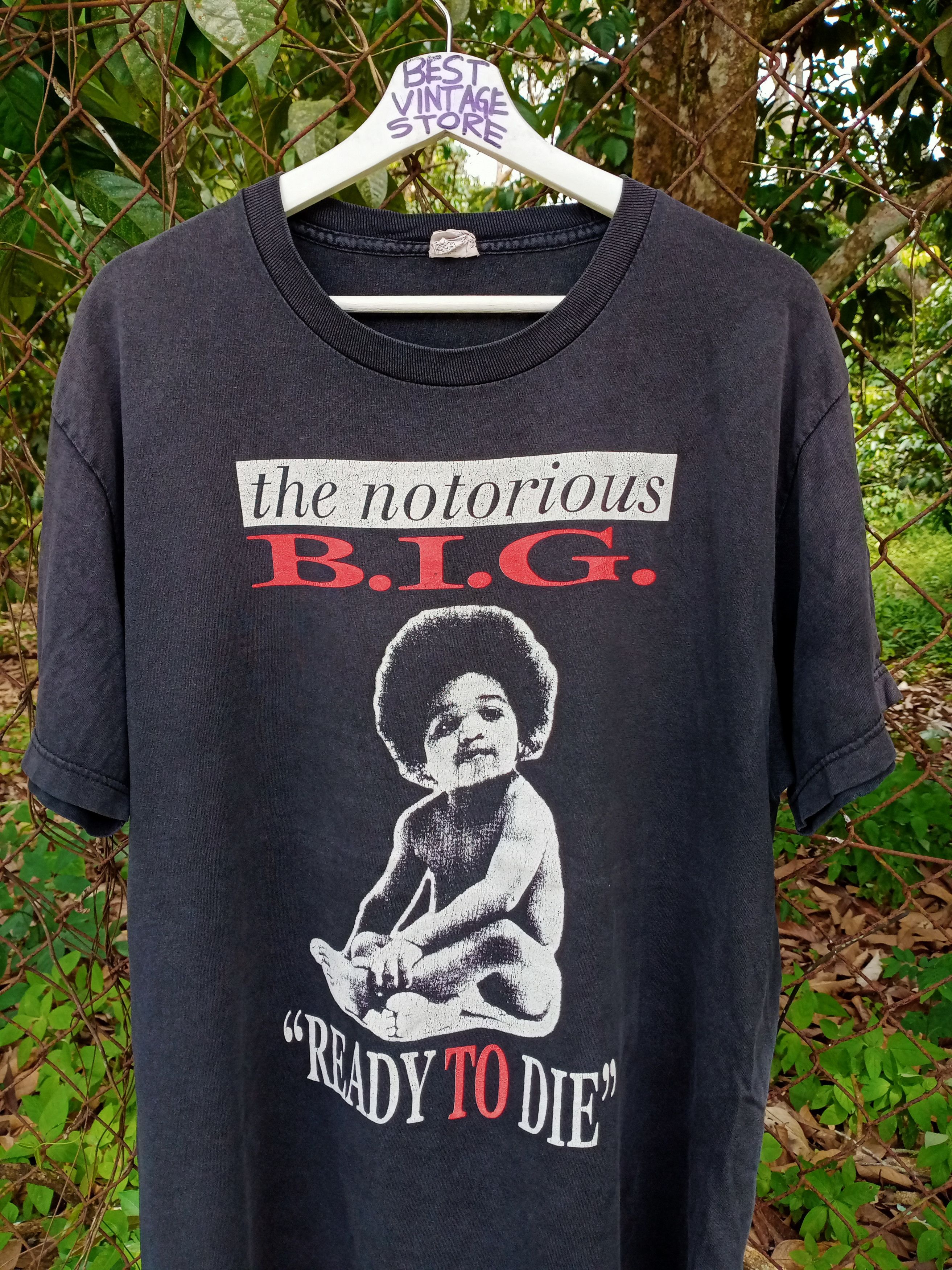 Rap Tees Vintage The Notorious BIG Old School Rap Tee Size US M / EU 48-50 / 2 - 2 Thumbnail