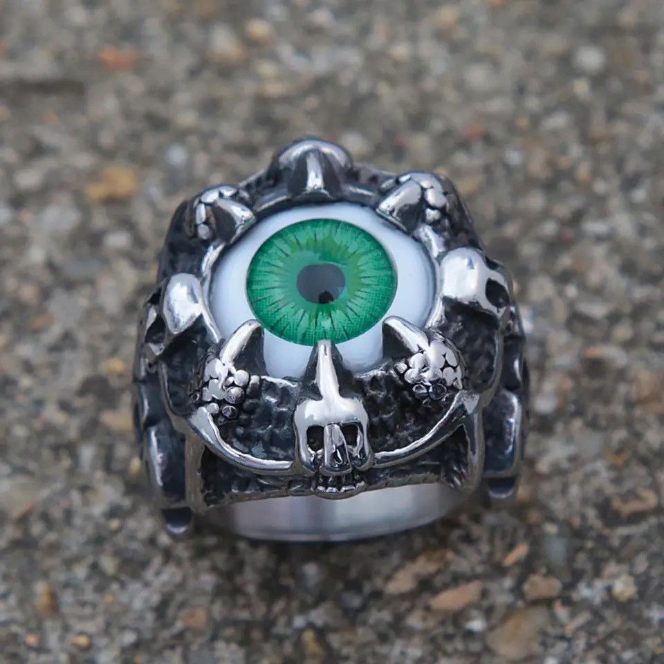Jewelry × Vintage Dragon Claw Demon Eye Ring Size ONE SIZE - 3 Thumbnail
