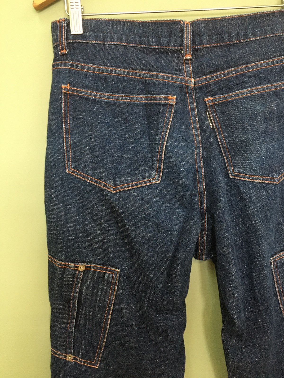 Devilock DEVILOCK - SLIM TAPERED DOUBLE KNEE SIDE POCKET JEANS Size US 30 / EU 46 - 9 Thumbnail