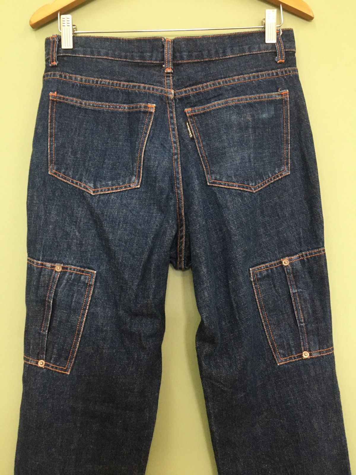 Devilock DEVILOCK - SLIM TAPERED DOUBLE KNEE SIDE POCKET JEANS Size US 30 / EU 46 - 7 Thumbnail