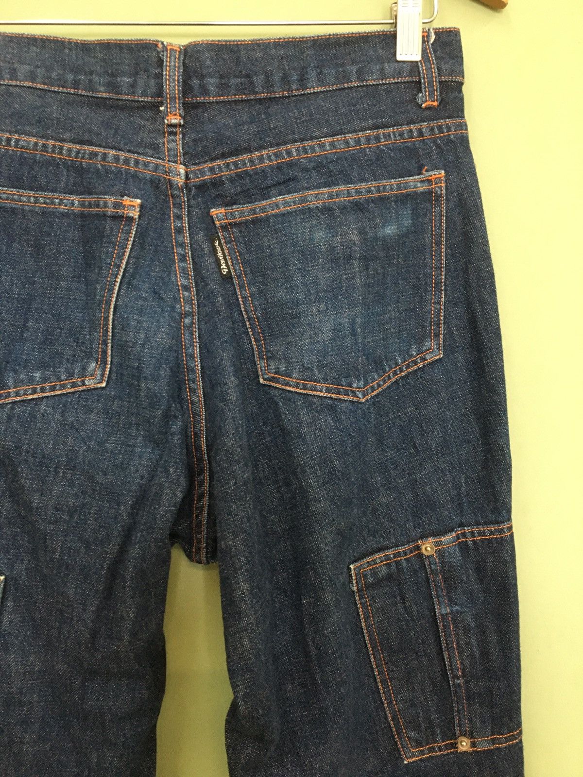 Devilock DEVILOCK - SLIM TAPERED DOUBLE KNEE SIDE POCKET JEANS Size US 30 / EU 46 - 10 Thumbnail