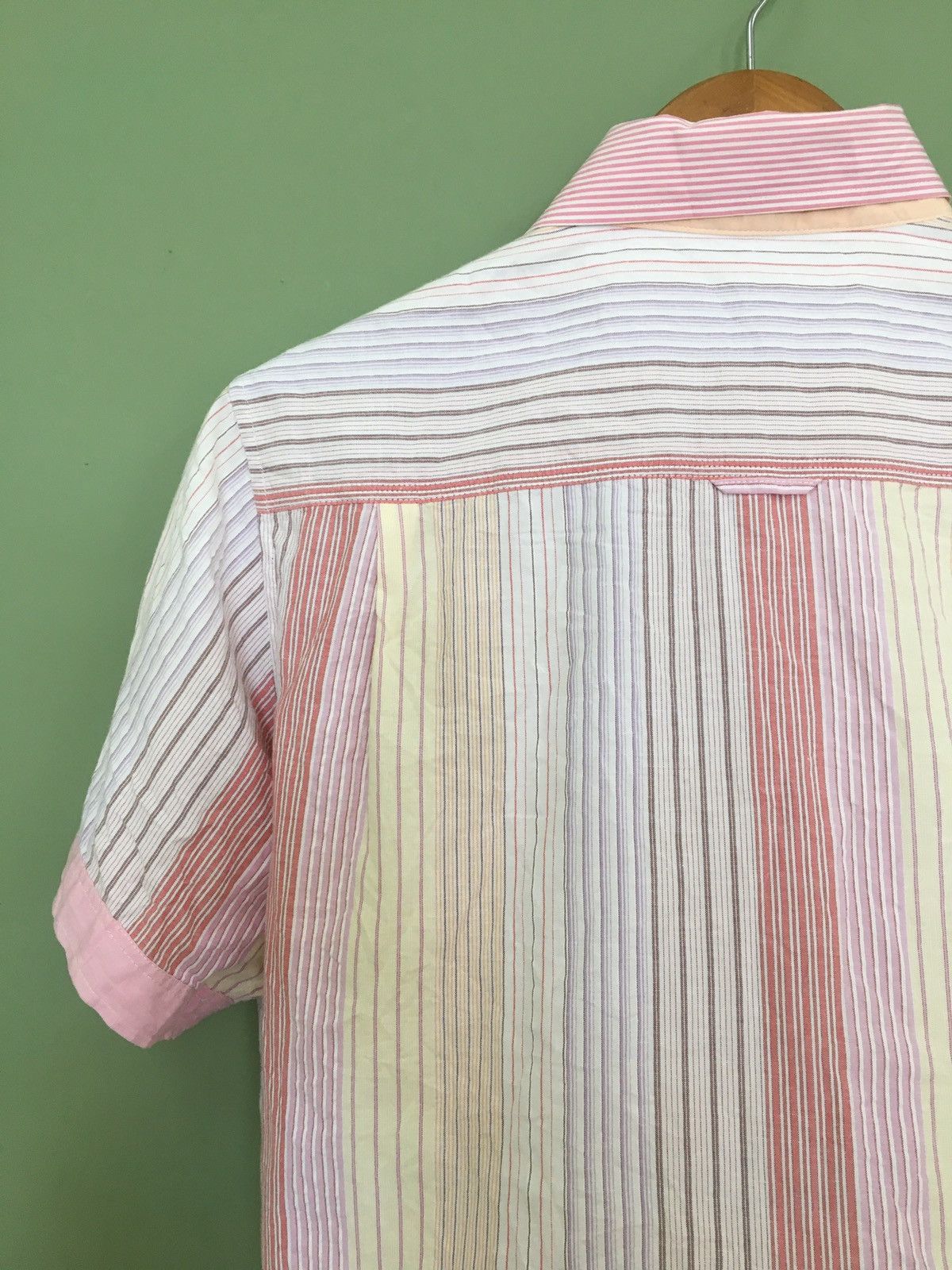Designer CASTLEBAJAC - KERCHIEF BORO PATCHWORK ART BUTTON UP SHIRTS Size US M / EU 48-50 / 2 - 7 Thumbnail
