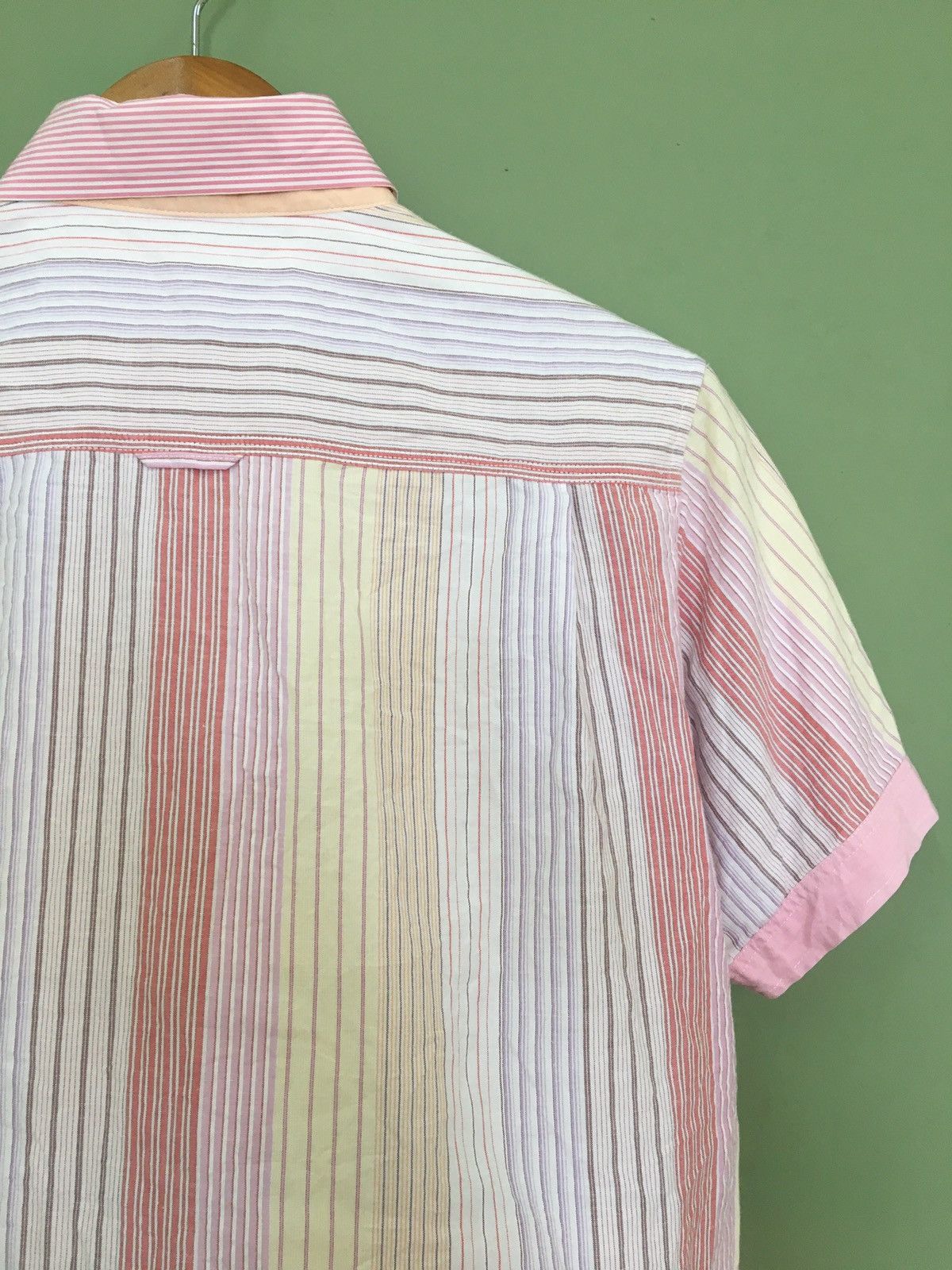 Designer CASTLEBAJAC - KERCHIEF BORO PATCHWORK ART BUTTON UP SHIRTS Size US M / EU 48-50 / 2 - 8 Thumbnail