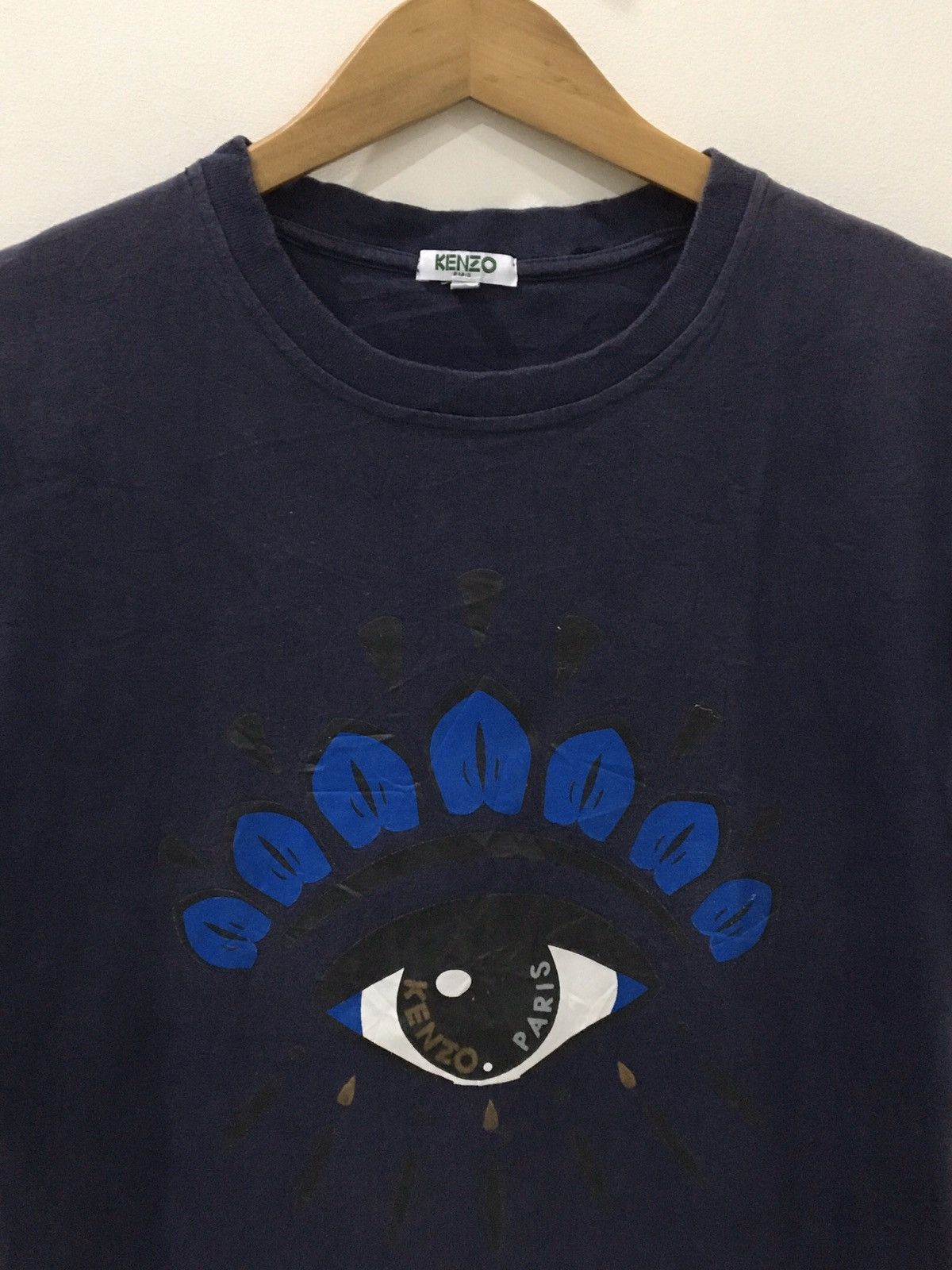 Designer KENZO PARIS - “EYE” T-SHIRT Size US L / EU 52-54 / 3 - 2 Thumbnail